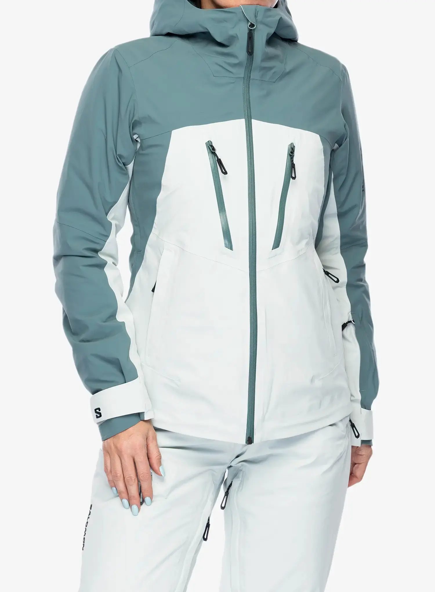 Dámská lyžařská bunda Salomon Brilliant Jacket - blue/north atla