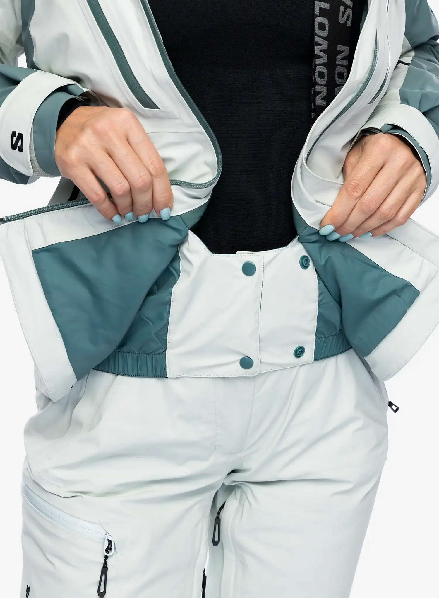 Dámská lyžařská bunda Salomon Brilliant Jacket - blue/north atla