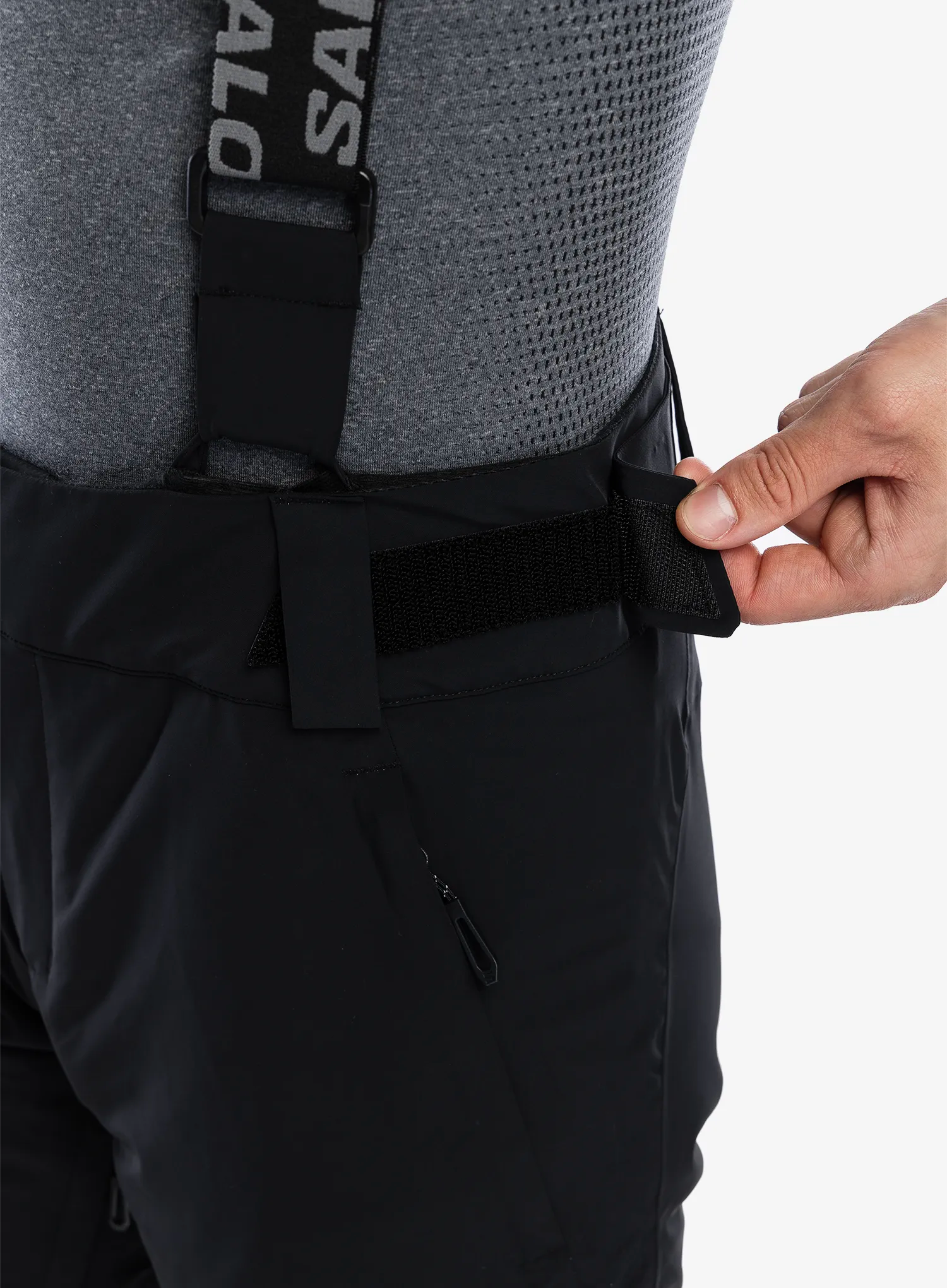 Lyžařské kalhoty pánské Salomon Brilliant Pant - deep black