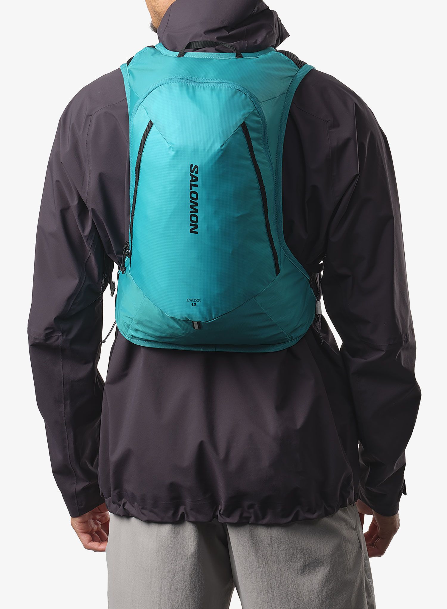 Batoh na kolo Salomon Cross 12 - tahitian tide/black