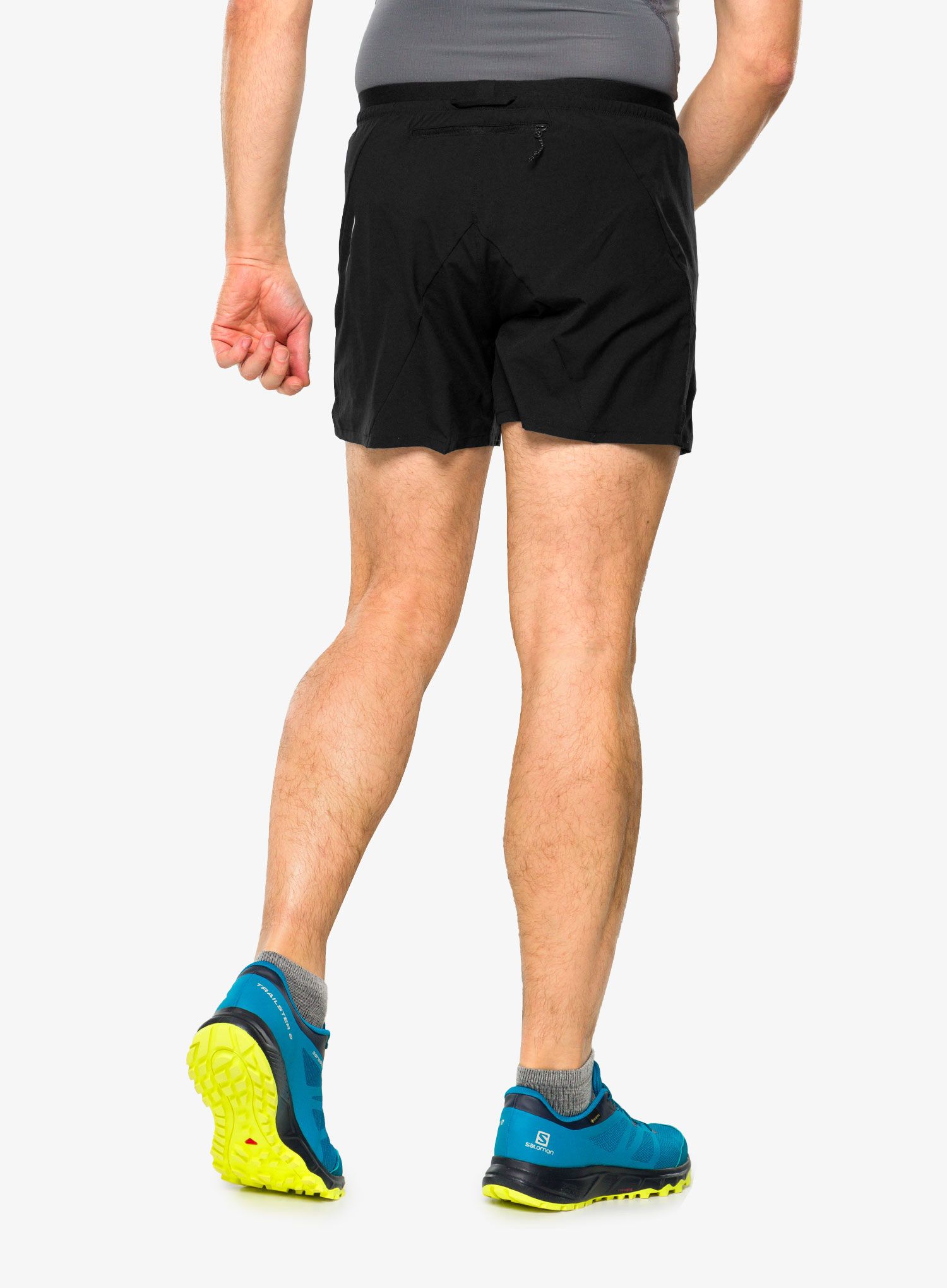 Běžecké kraťasy Salomon Cross 5 Shorts - deep black