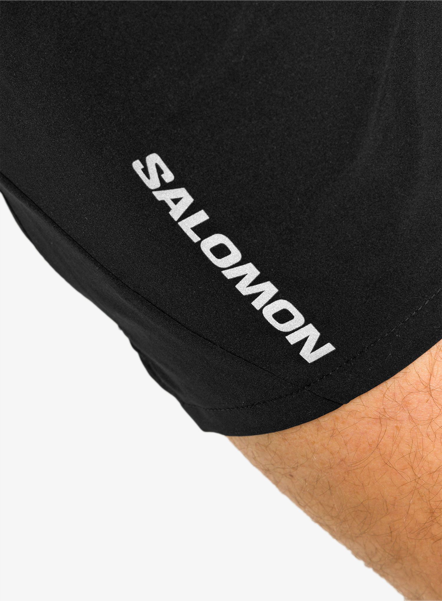 Běžecké kraťasy Salomon Cross 5 Shorts - deep black