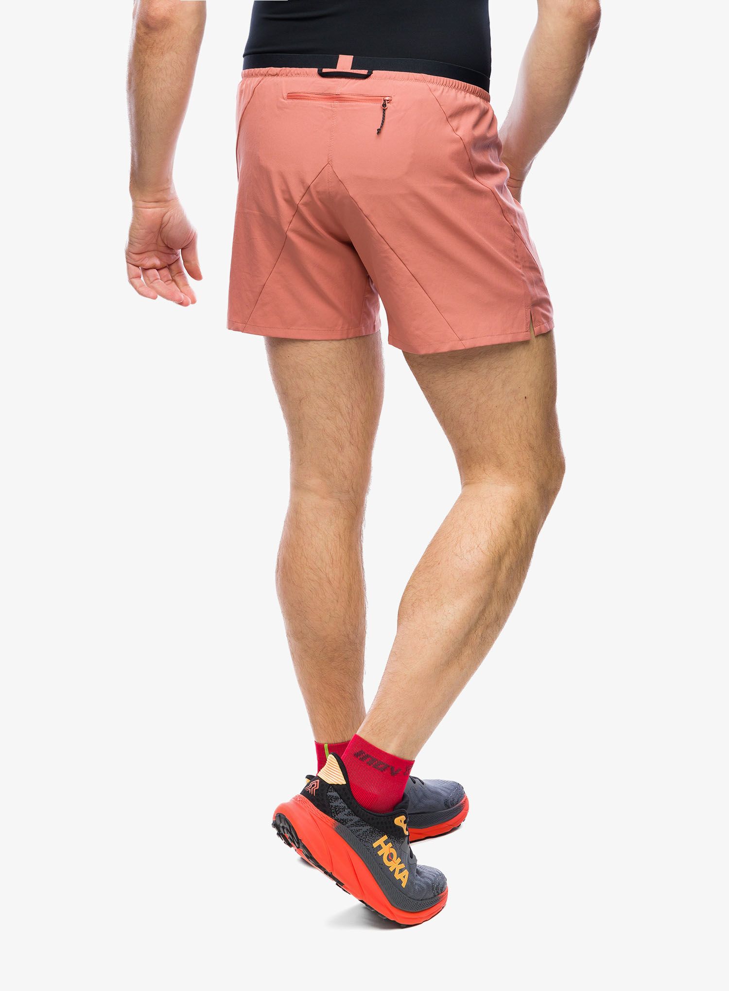 Běžecké kraťasy Salomon Cross 5 Shorts - light mahogany