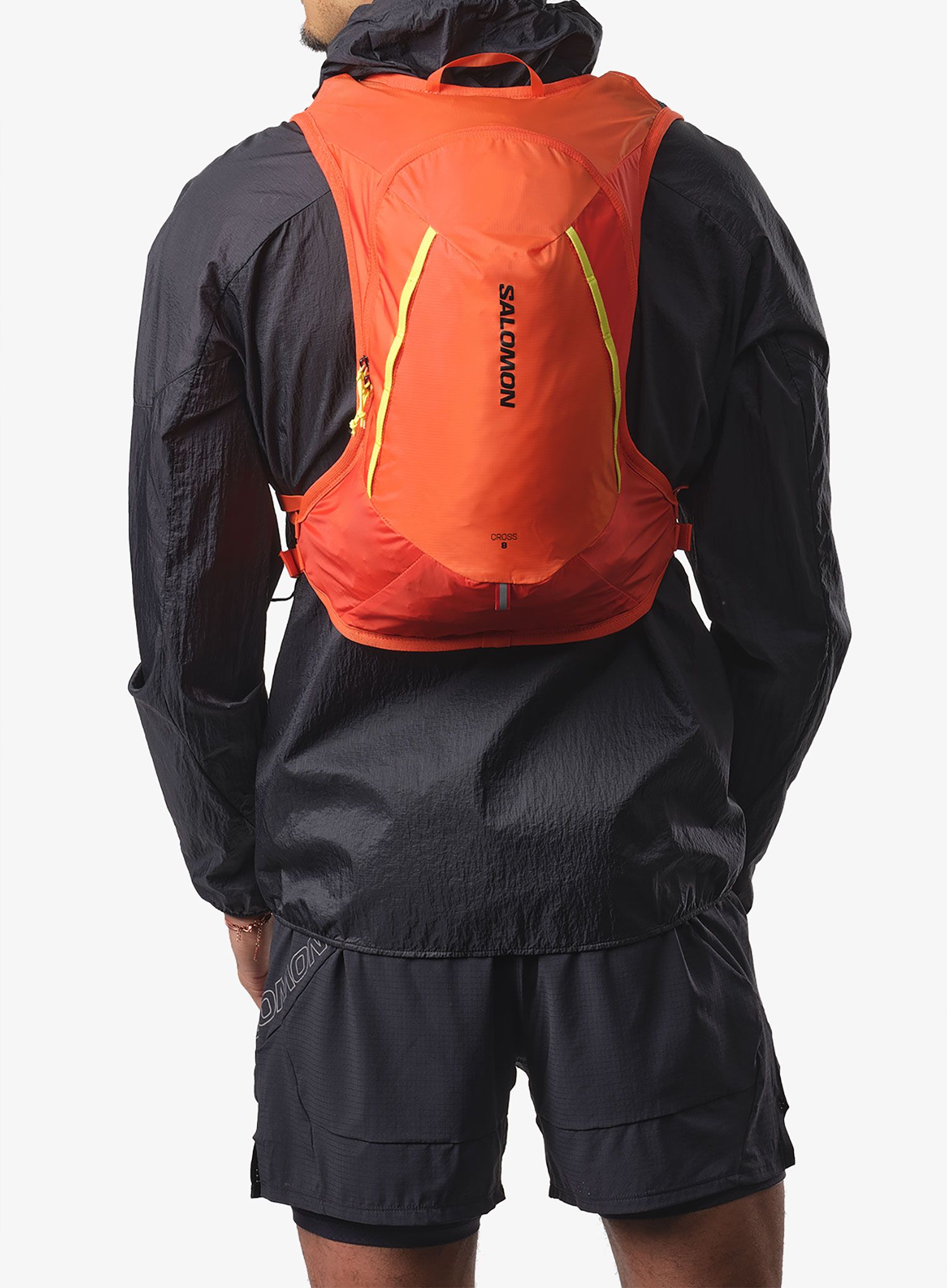 Sportovní batoh Salomon Cross 8 - dragon fire/cherry