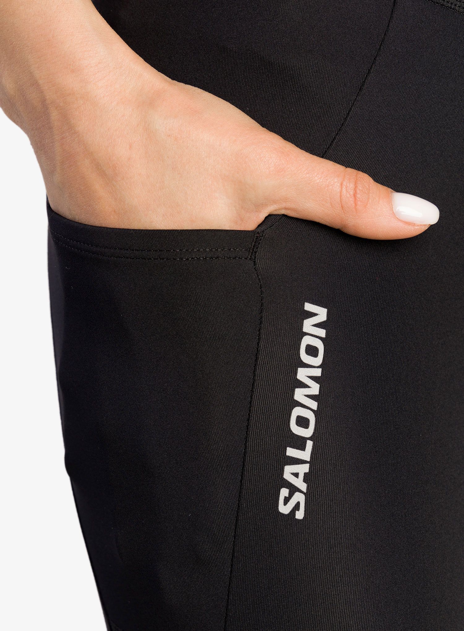 Dámské legíny Salomon Cross Run 25'' Tight - deep black