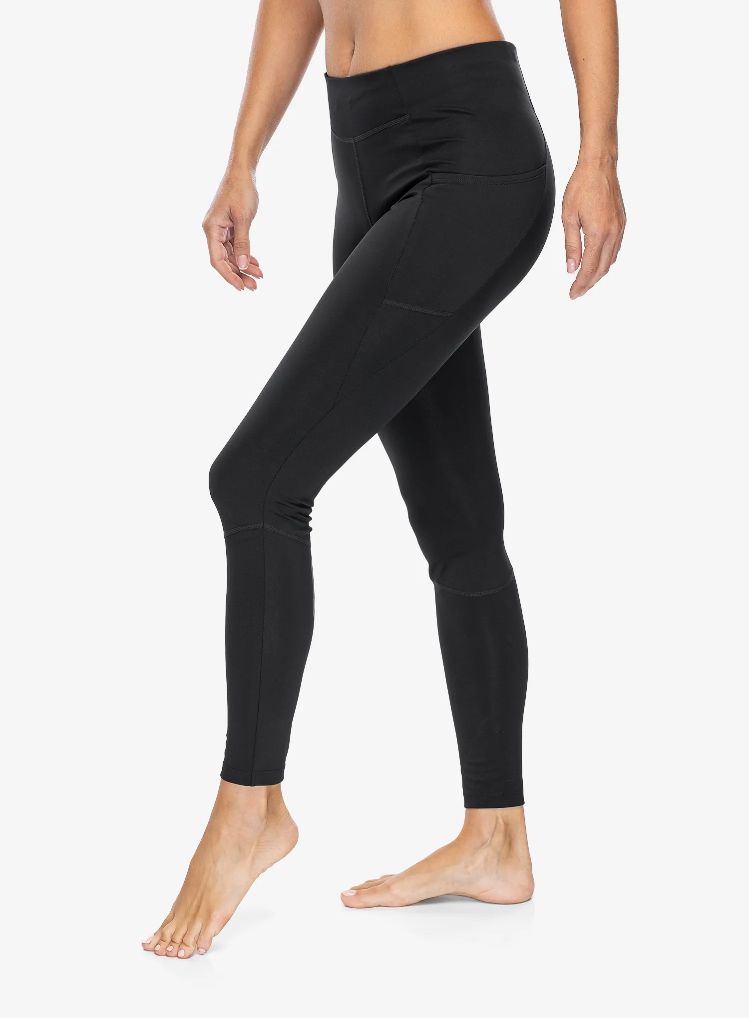 Dámské běžecké legíny Salomon Cross Run 28 Tight - deep black