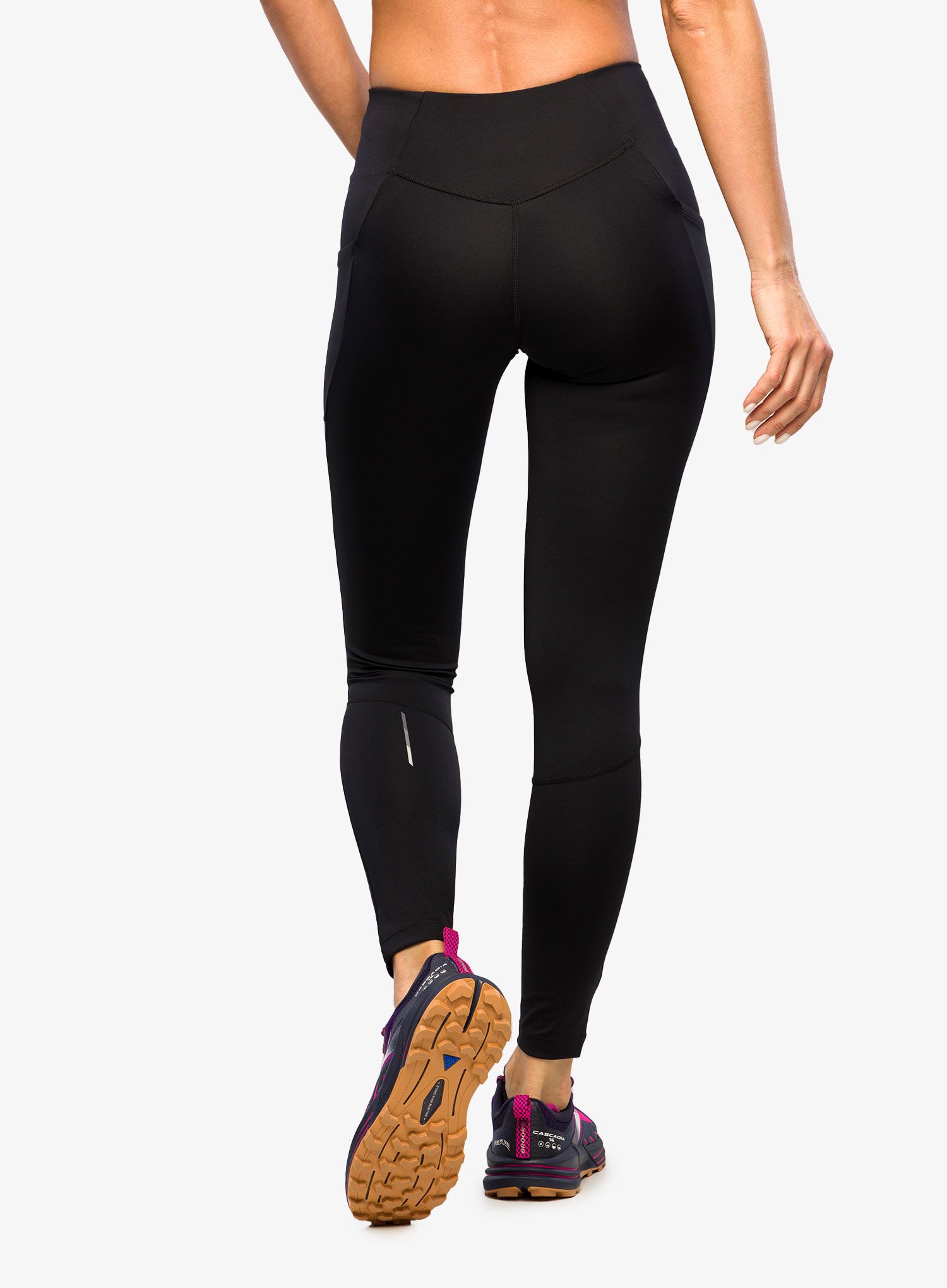 Dámské běžecké legíny Salomon Cross Run 28 Tight - deep black