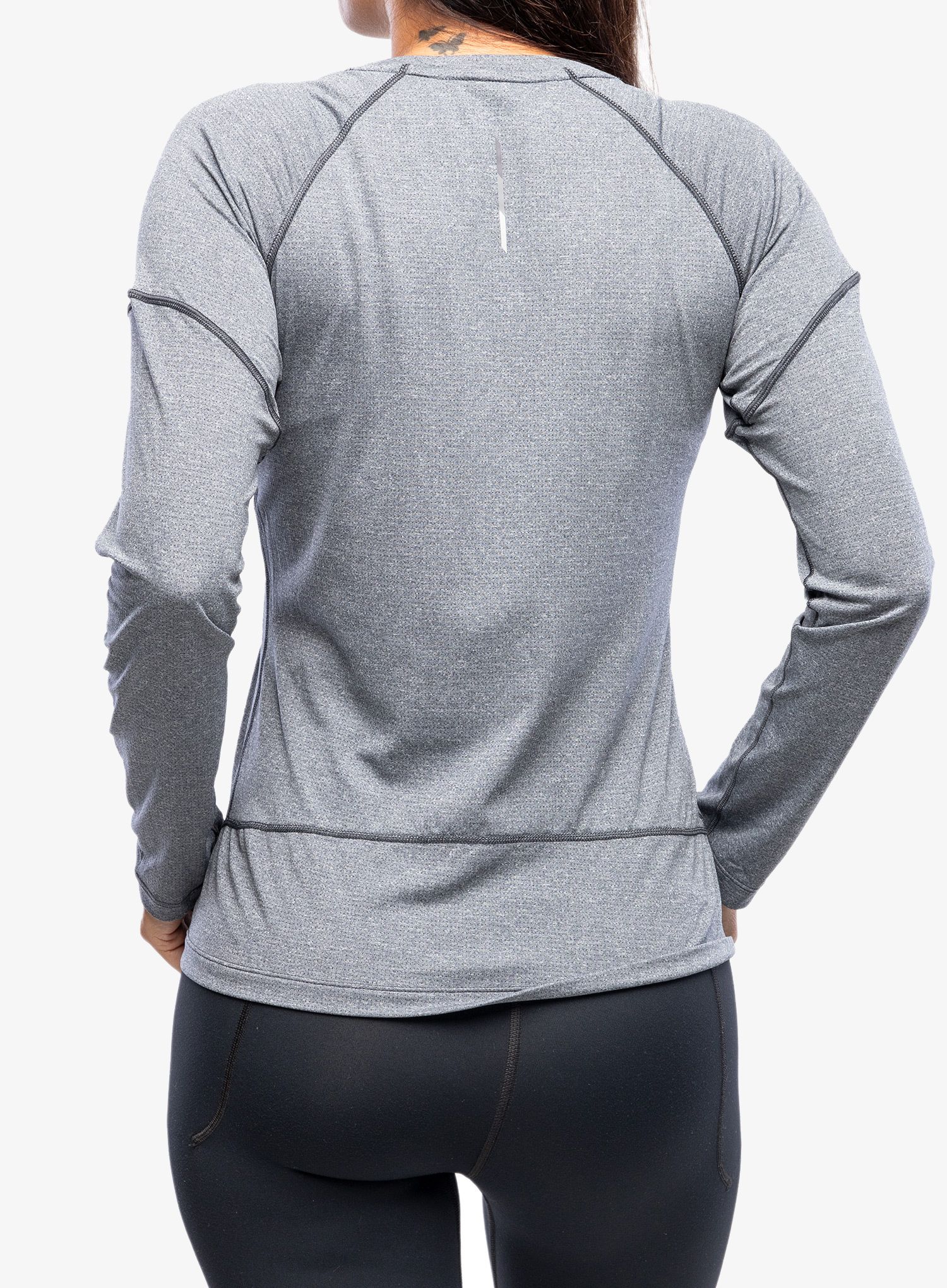 Mikina dámská bez kapuce Salomon Cross Run LS Tee - black