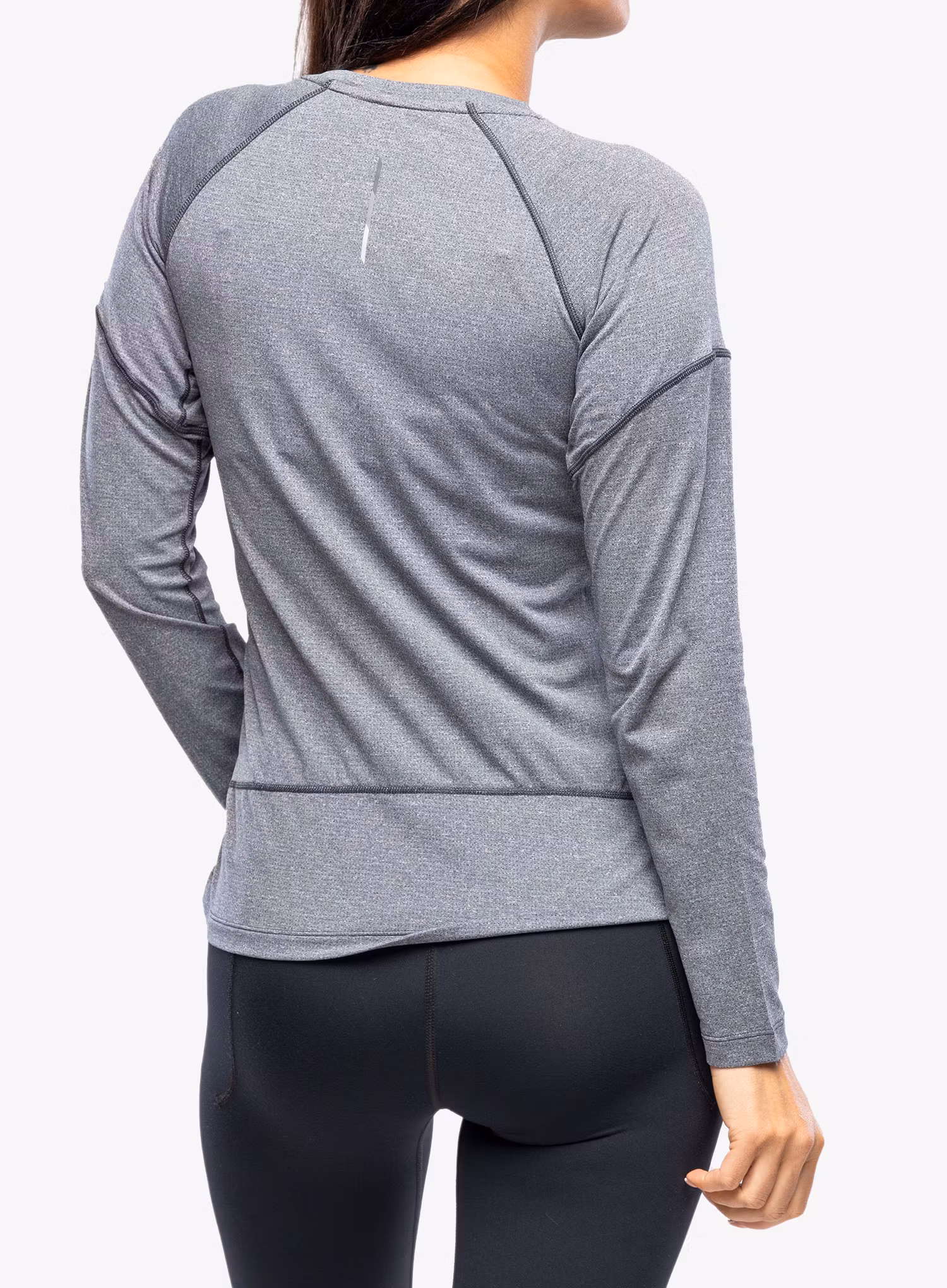 Mikina dámská bez kapuce Salomon Cross Run LS Tee - black