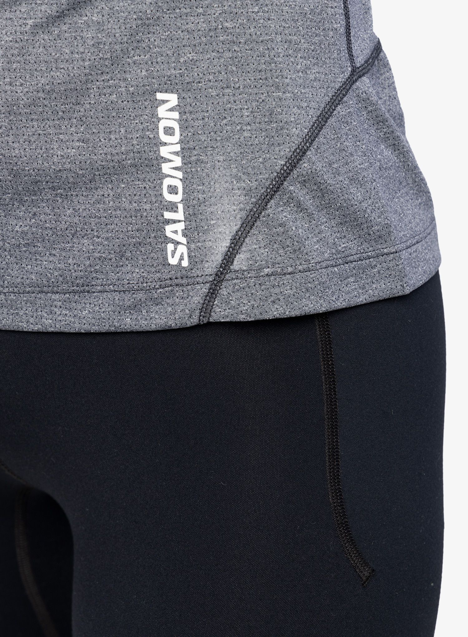 Mikina dámská bez kapuce Salomon Cross Run LS Tee - black