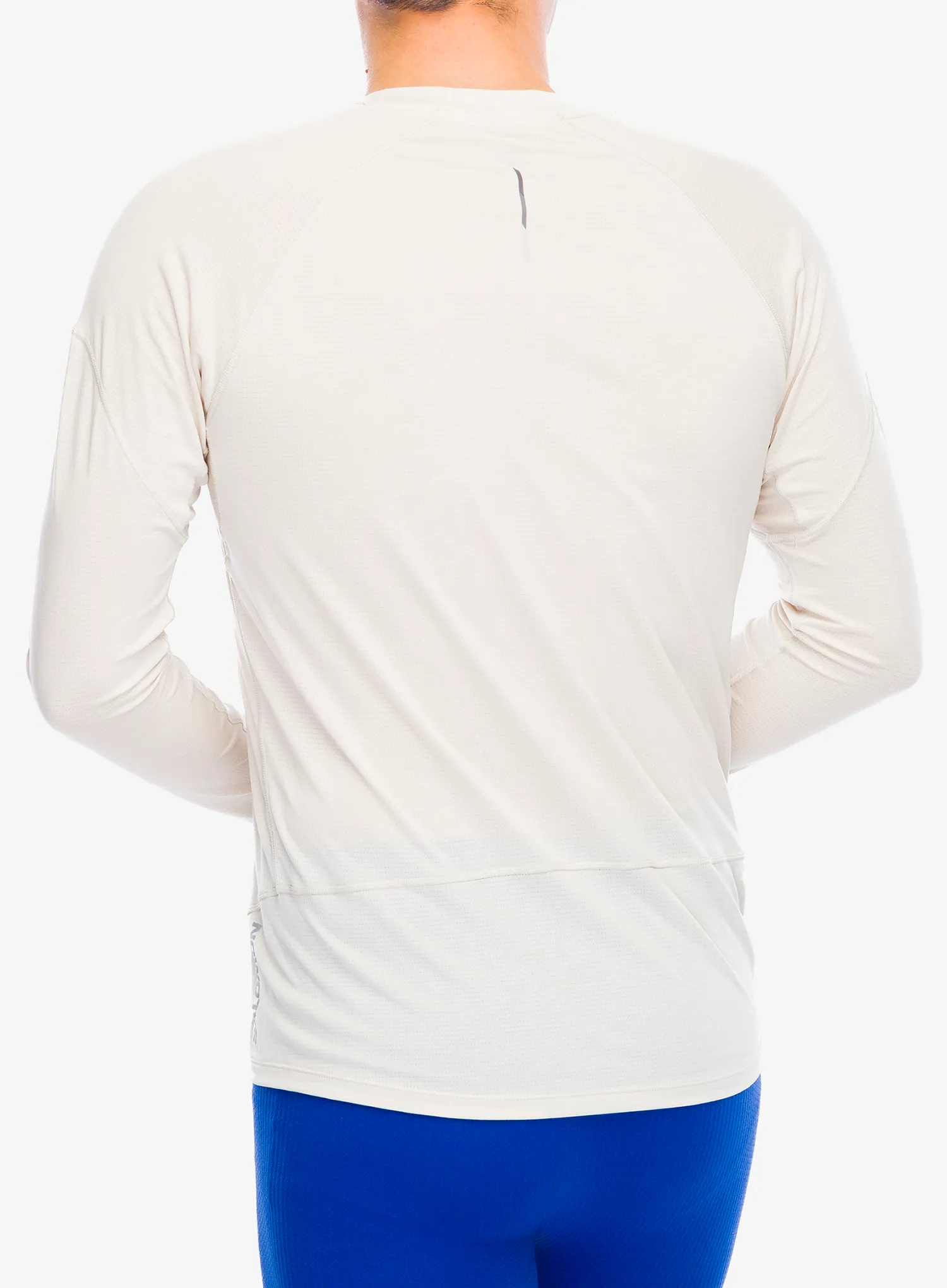 Mikina na běhání Salomon Cross Run Ls Tee - rainy day