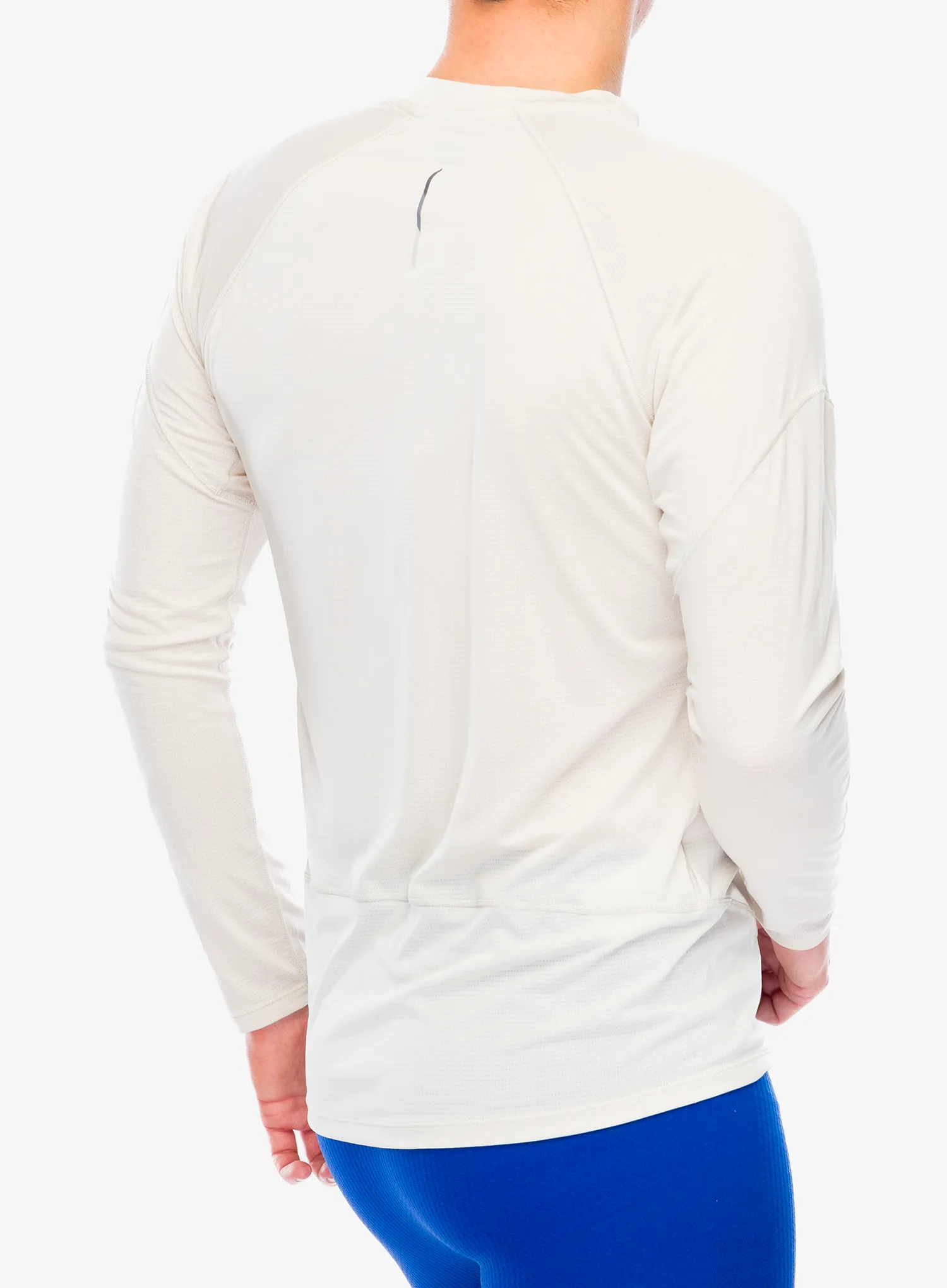Mikina na běhání Salomon Cross Run Ls Tee - rainy day