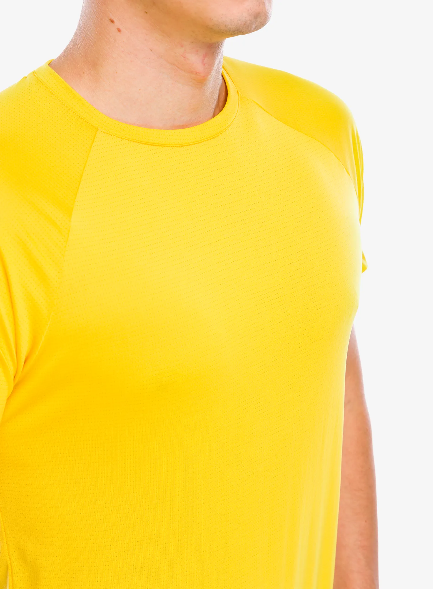Běžecké tričko Salomon Cross Run SS Tee - lemon