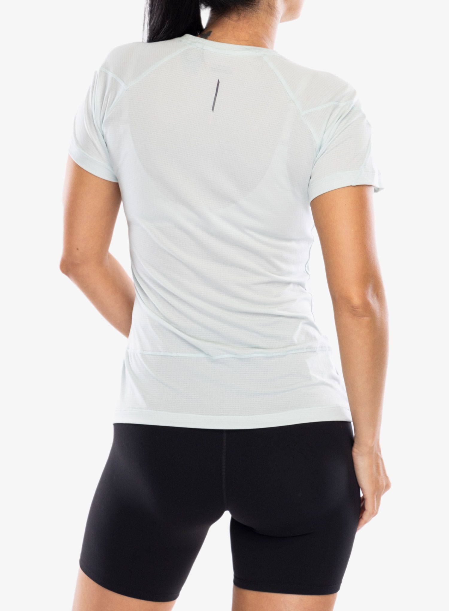 Běžecké tričko dámské Salomon Cross Run S/S Tee - misty blue