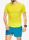 Běžecké triko Salomon Cross Run S/S Tee - citronelle/sulphur