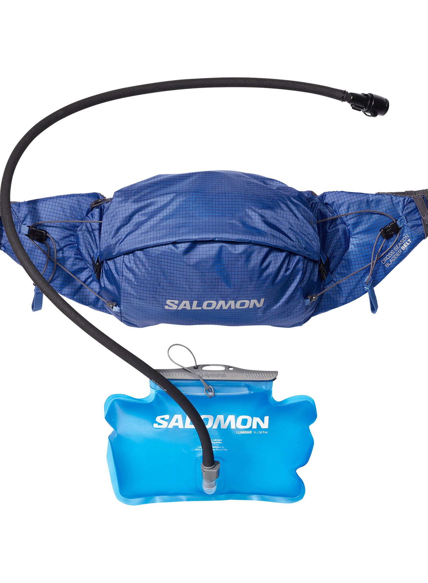 Ledvinka na běhání Salomon Cross Season Waist Pack - nautical blue/black