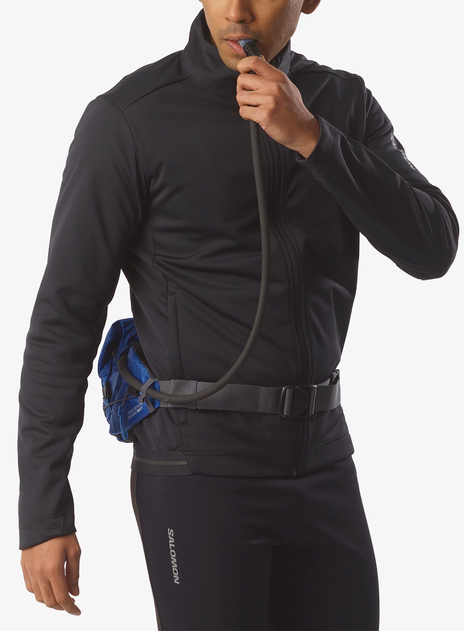 Ledvinka na běhání Salomon Cross Season Waist Pack - nautical blue/black