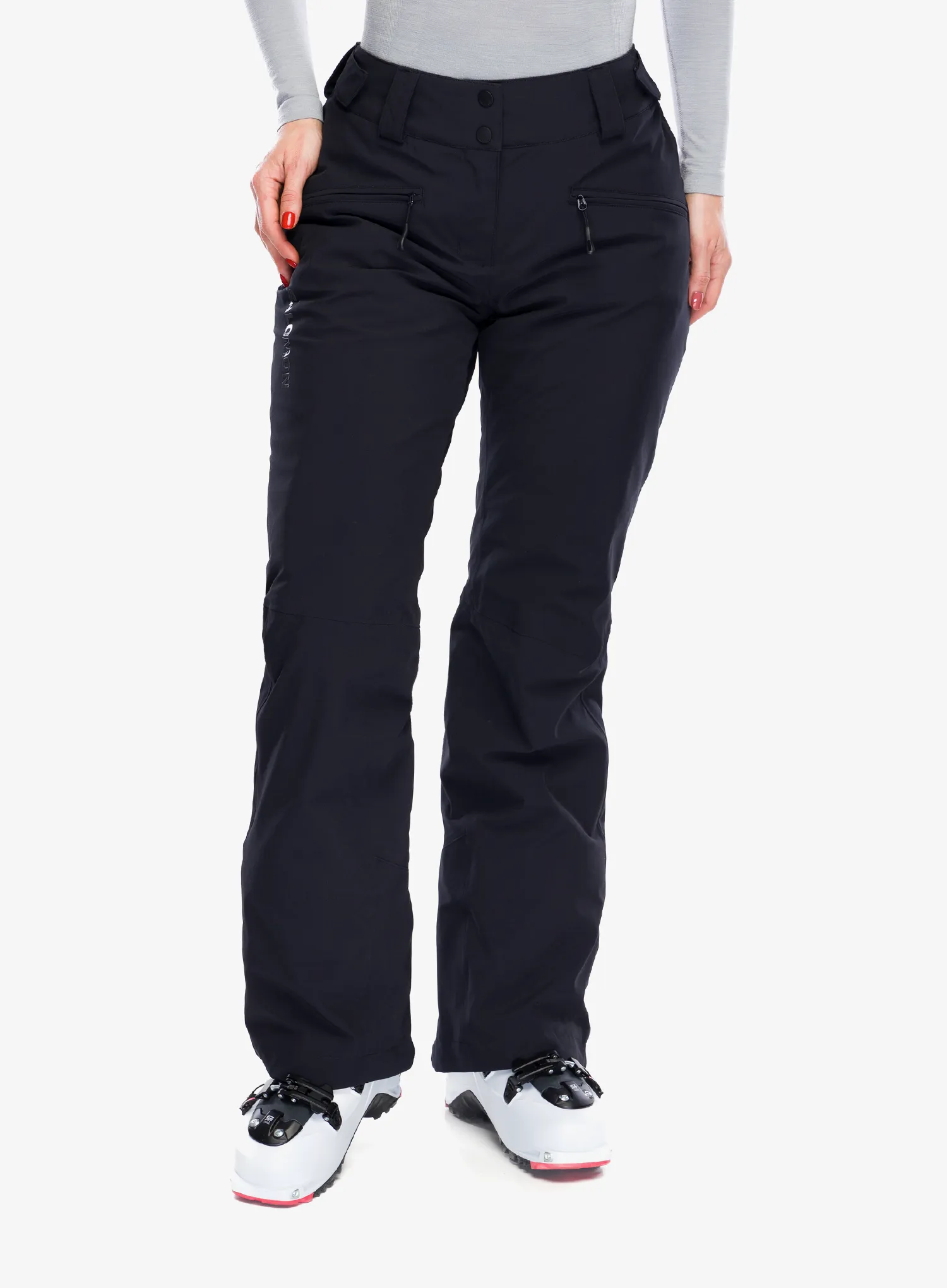 Dámské lyžařské kalhoty Salomon Edge Pant - deep black