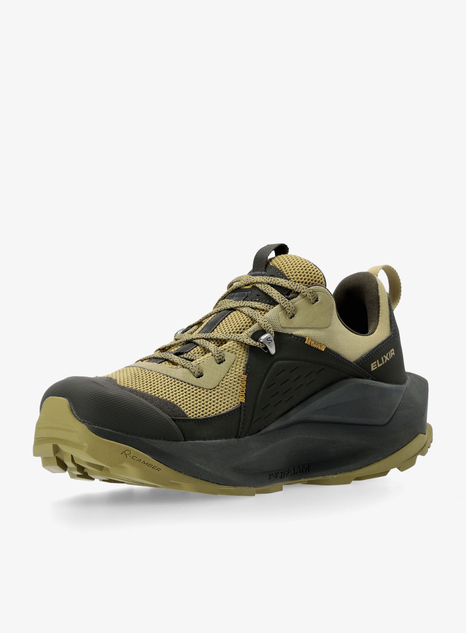 Turistické boty Salomon Elixir GTX - black/herb/moss