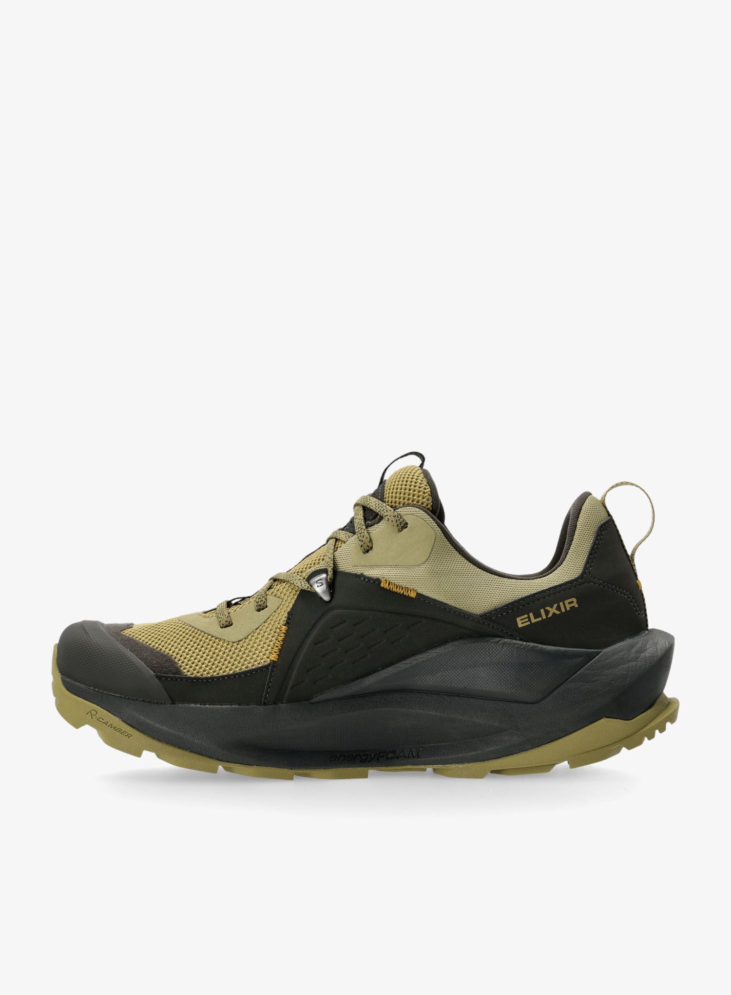 Turistické boty Salomon Elixir GTX - black/herb/moss