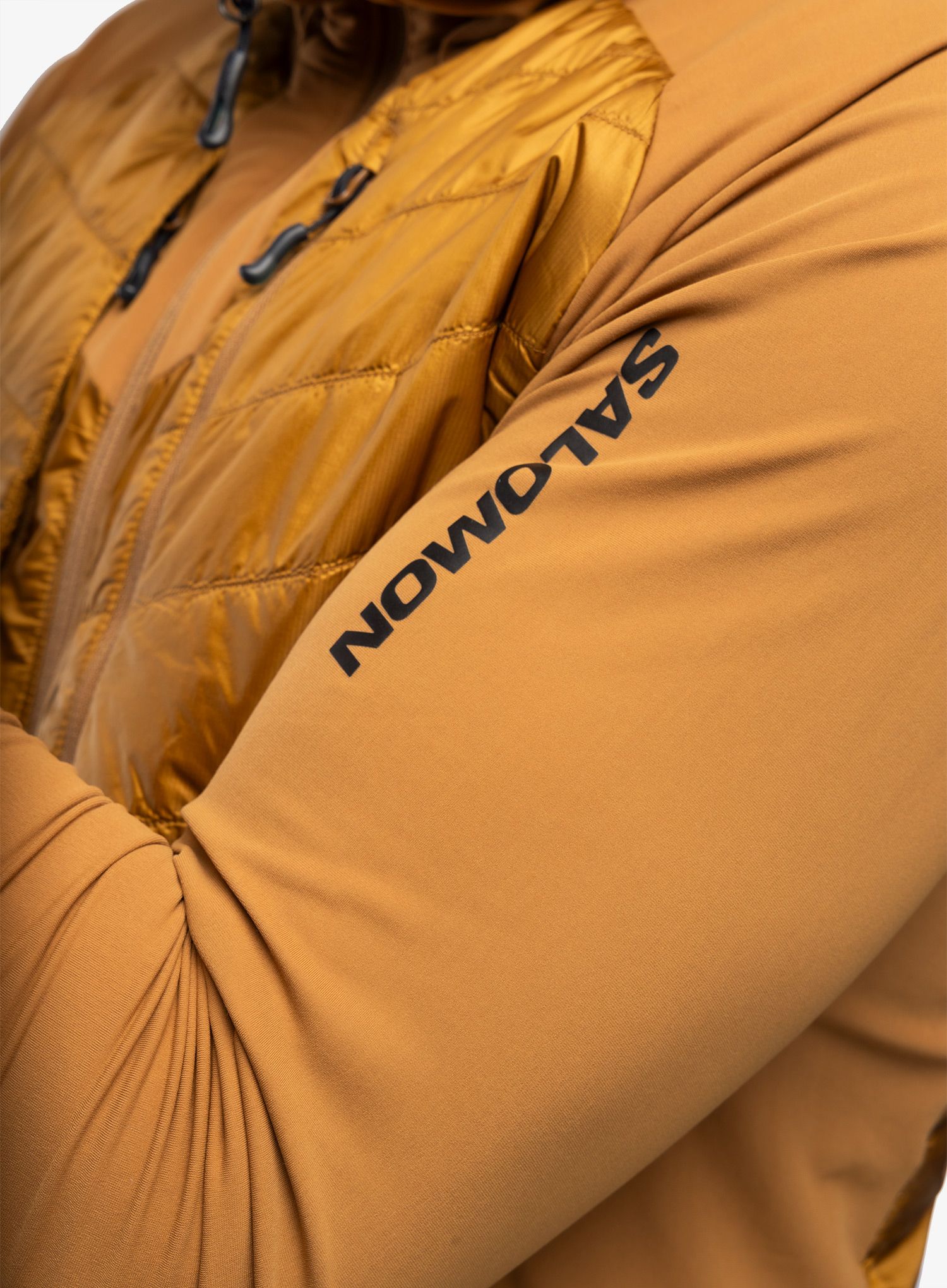 Hybridní bunda Salomon Elixir Hybrid HD Insul - rubber