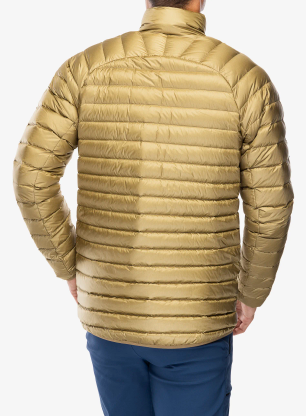 Péřová bunda Salomon Elixir Micro Down JKT - antique bronze