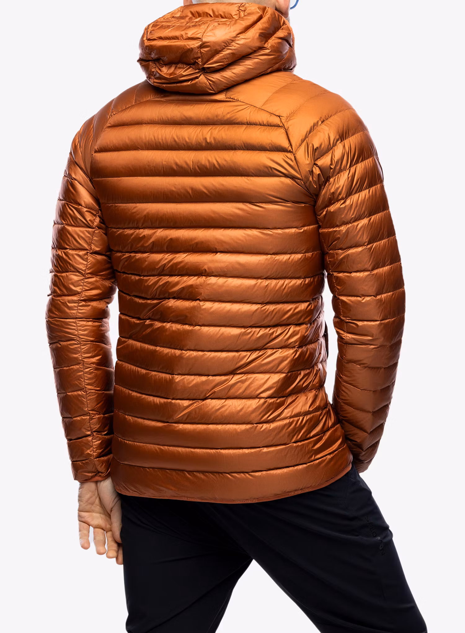 Péřová bunda Salomon Elixir Micro Down JKT - baked clay