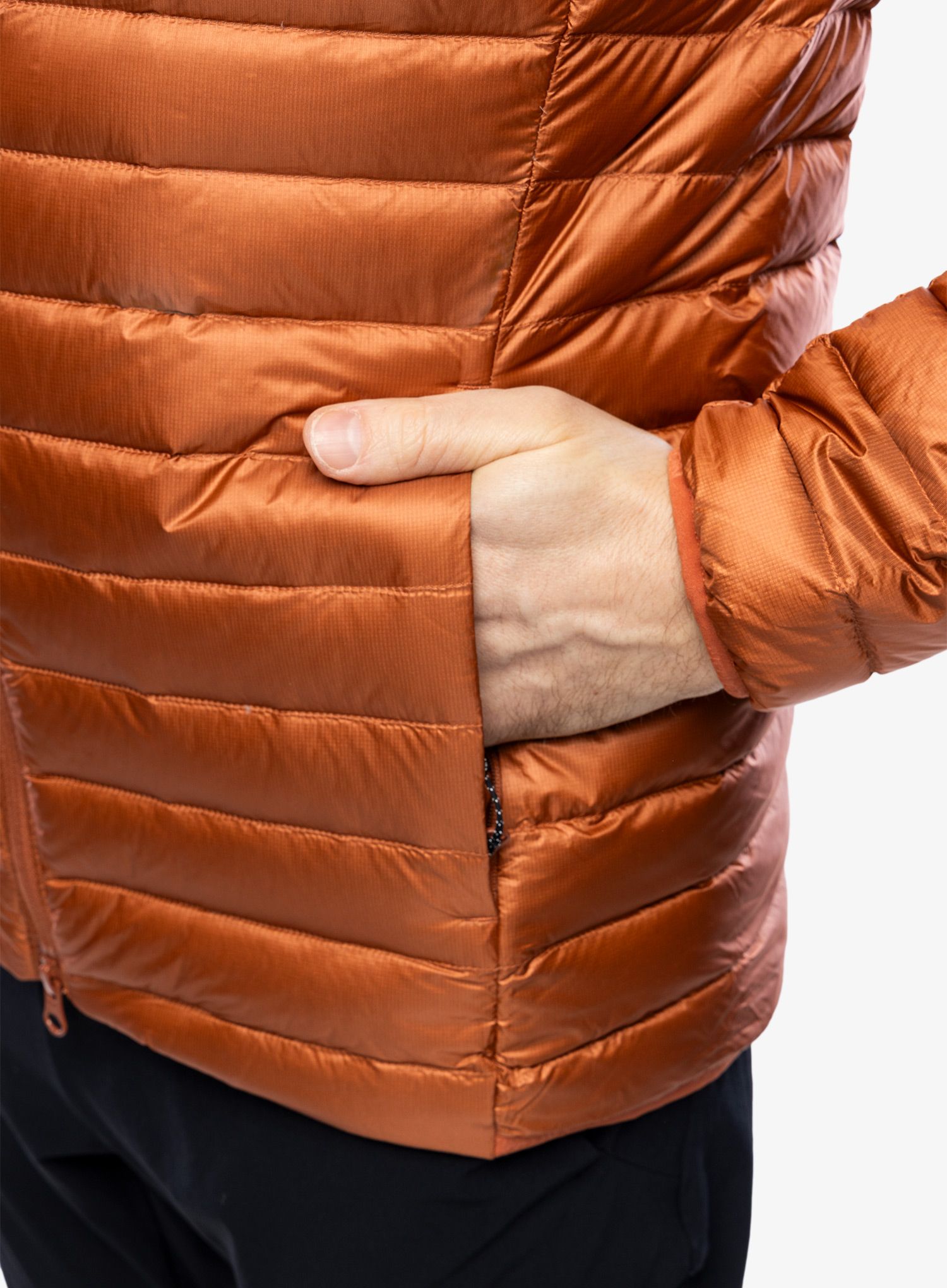 Péřová bunda Salomon Elixir Micro Down JKT - baked clay