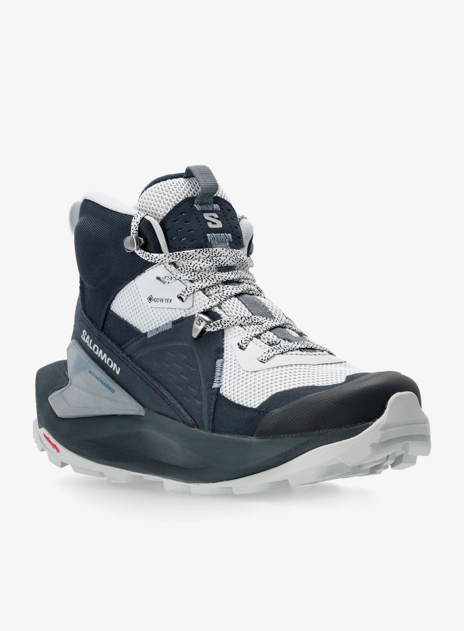 Turistické boty dámské Salomon Elixir Mid GTX - carbon/blue/flint