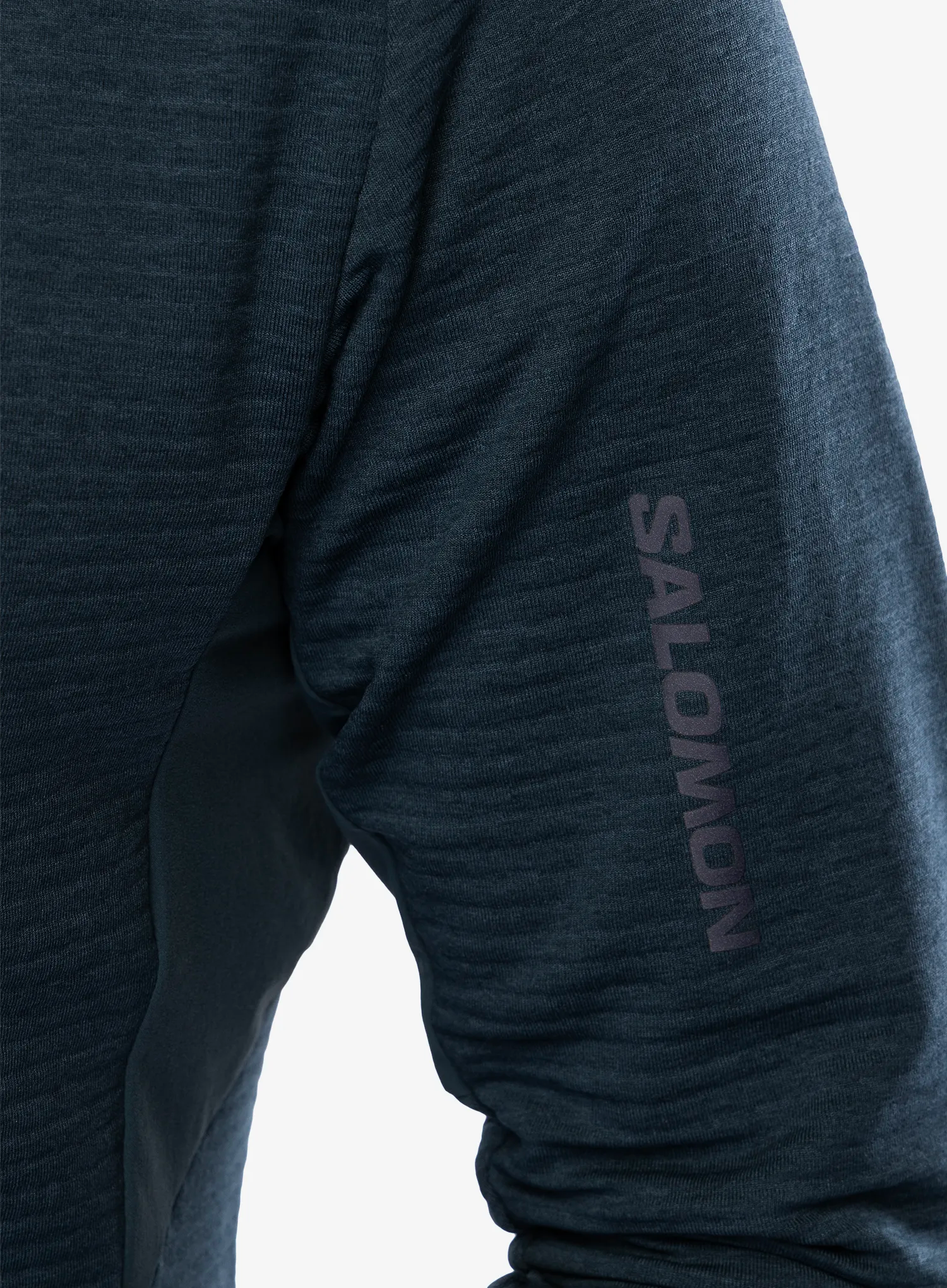 Fleece mikina Salomon Essential Ltwarm HZ - midnight navy