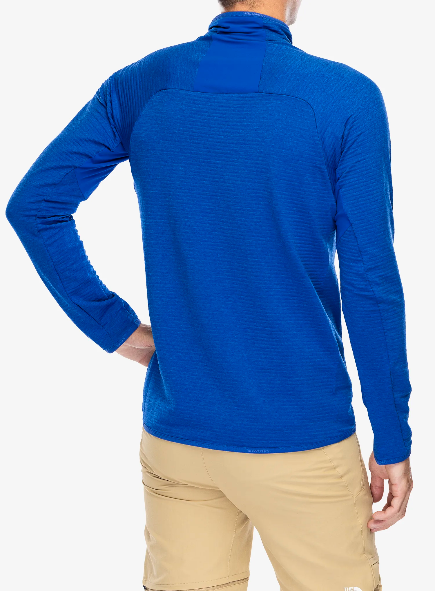 Fleece mikina Salomon Essential Ltwarm Hz - surf the web
