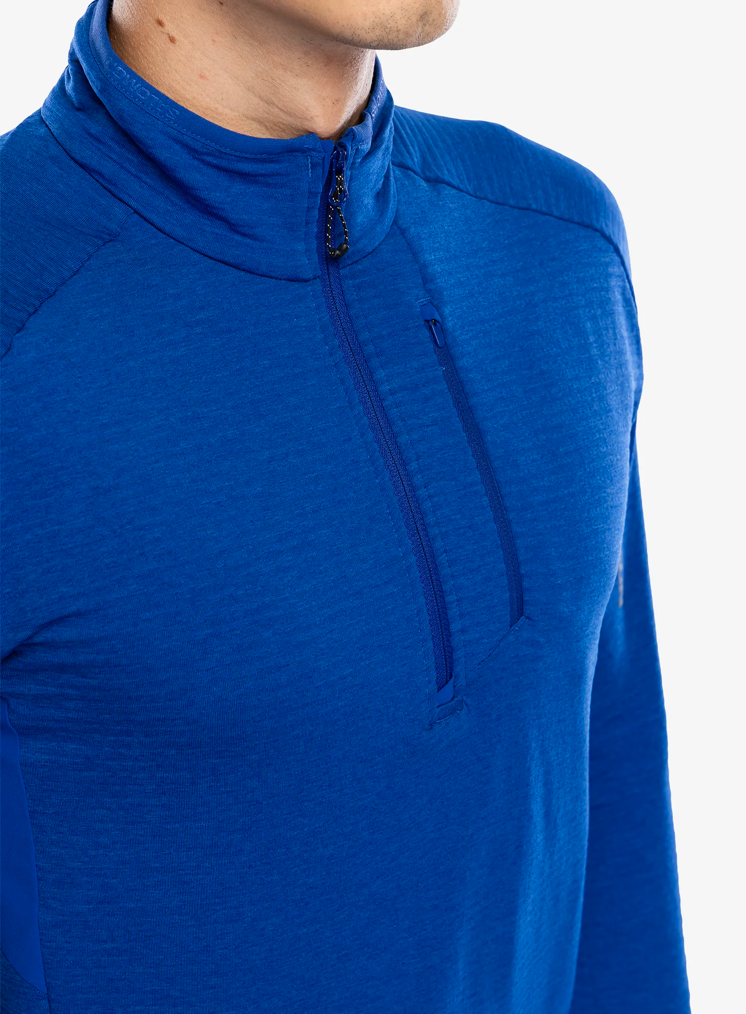Fleece mikina Salomon Essential Ltwarm Hz - surf the web