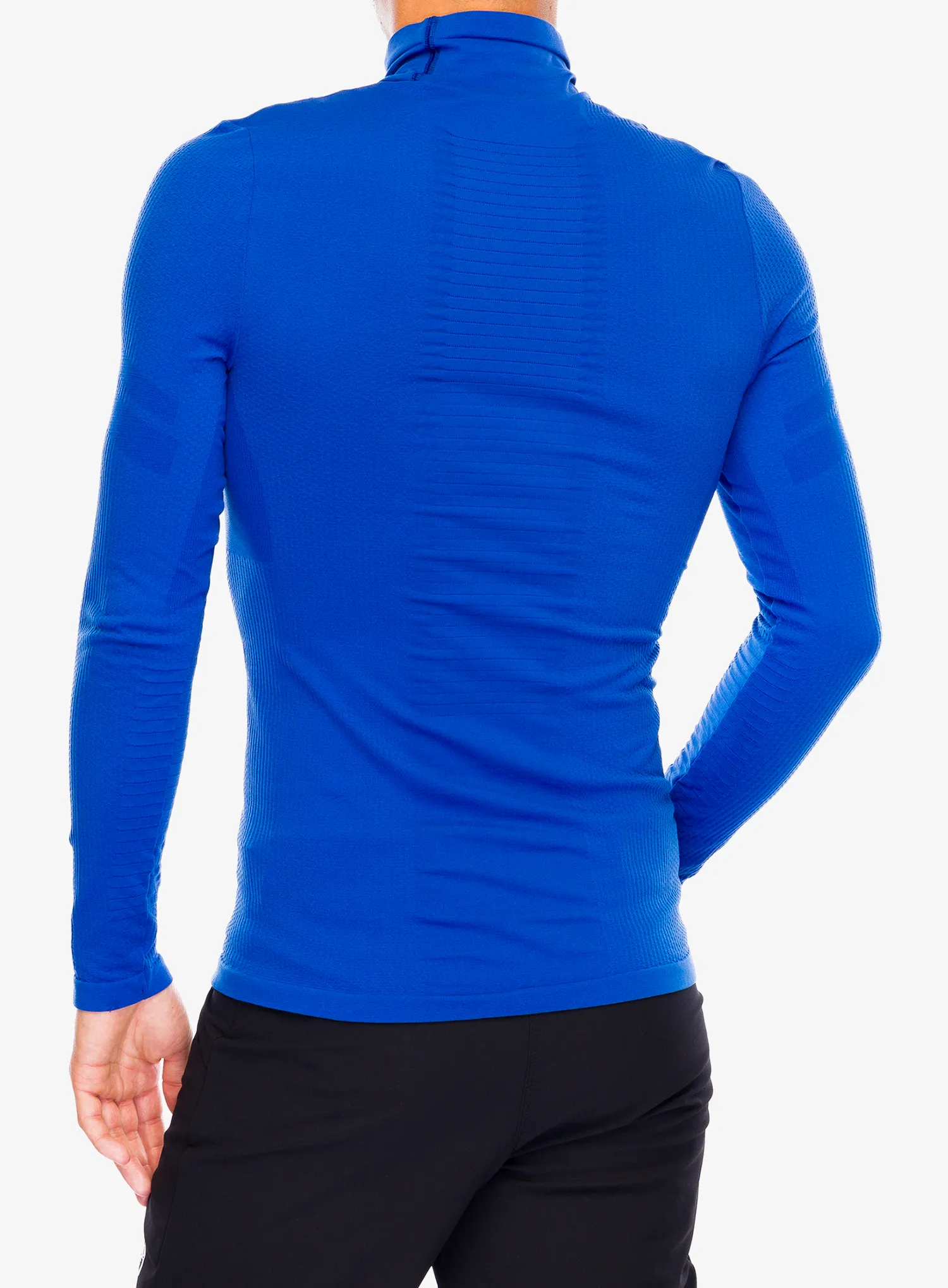 Funkční mikina Salomon Essential Warm L/S Top - surf the web
