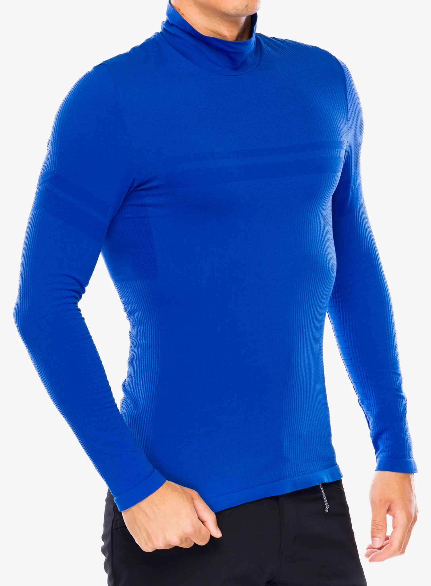 Funkční mikina Salomon Essential Warm L/S Top - surf the web