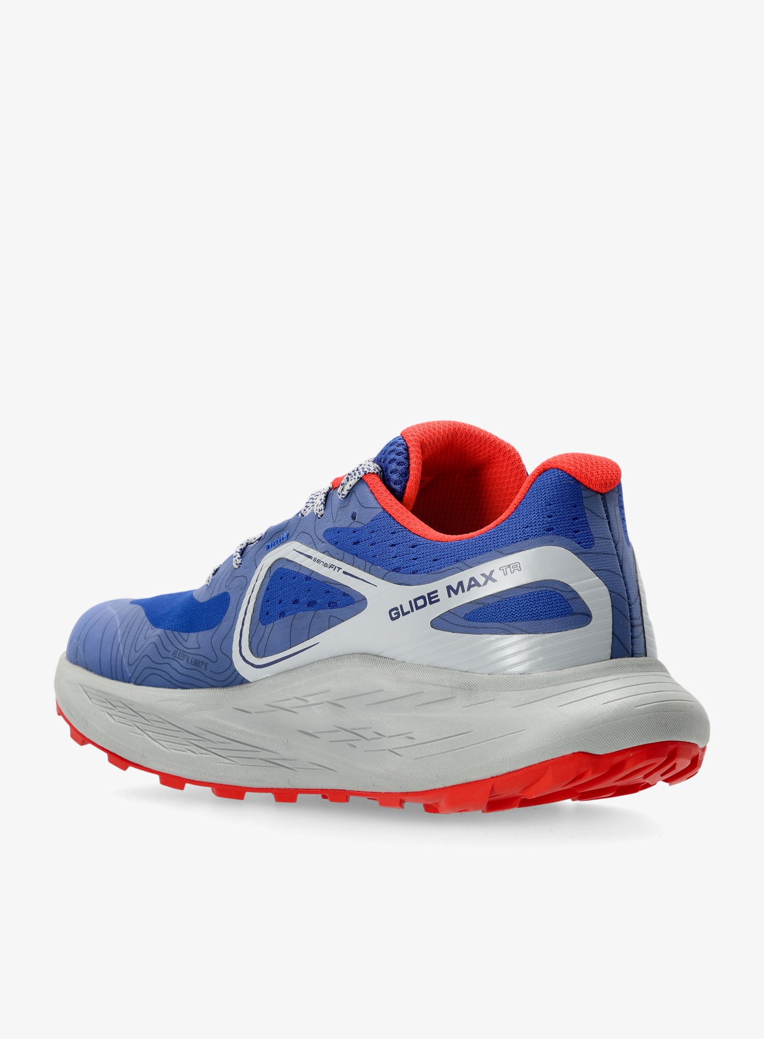 Trailové boty Salomon Glide Max Tr Run The Alps - surf/quarry/red