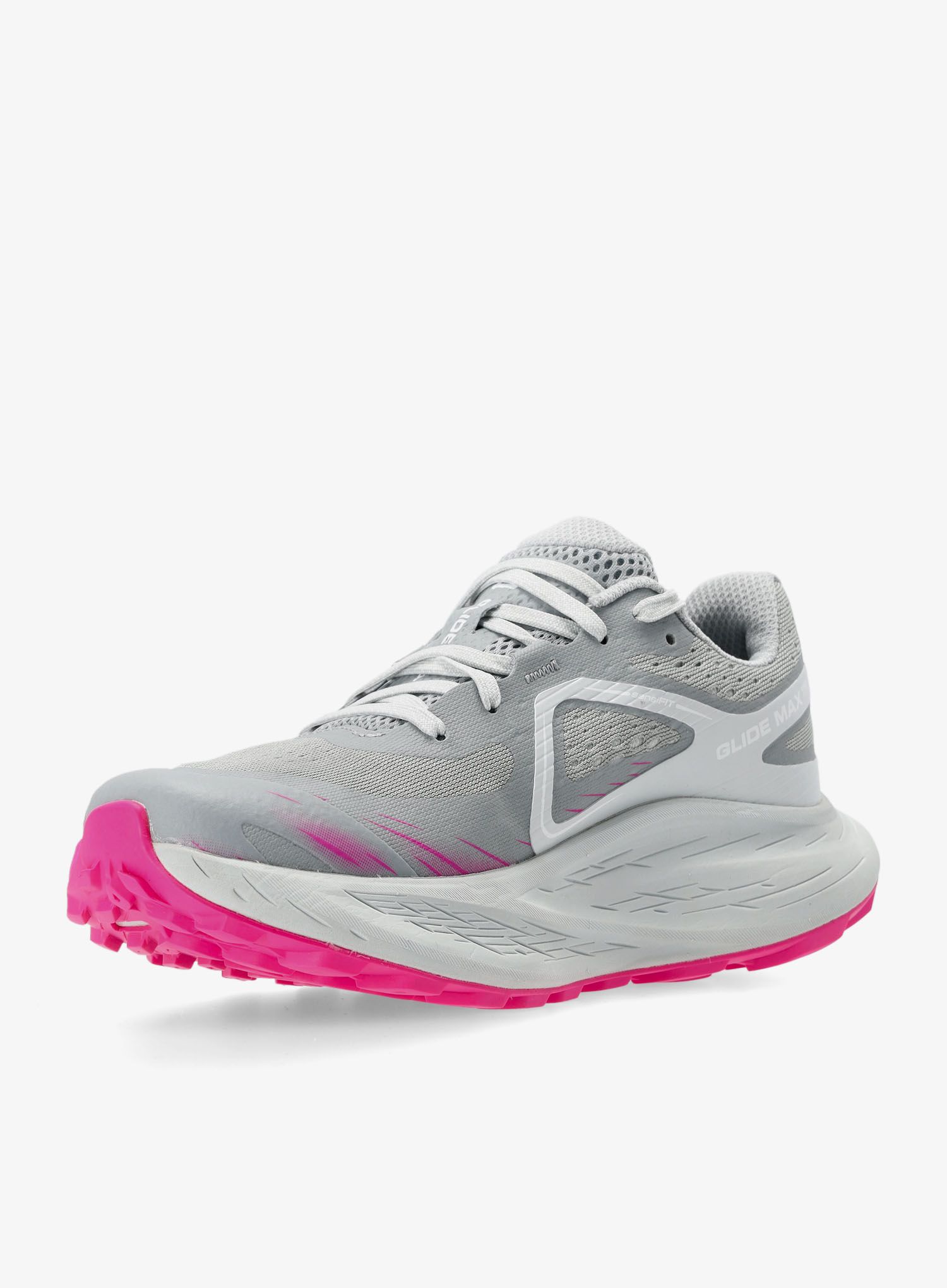 Boty na běhání dámské Salomon Glide Max Tr - quarry/blue/pink