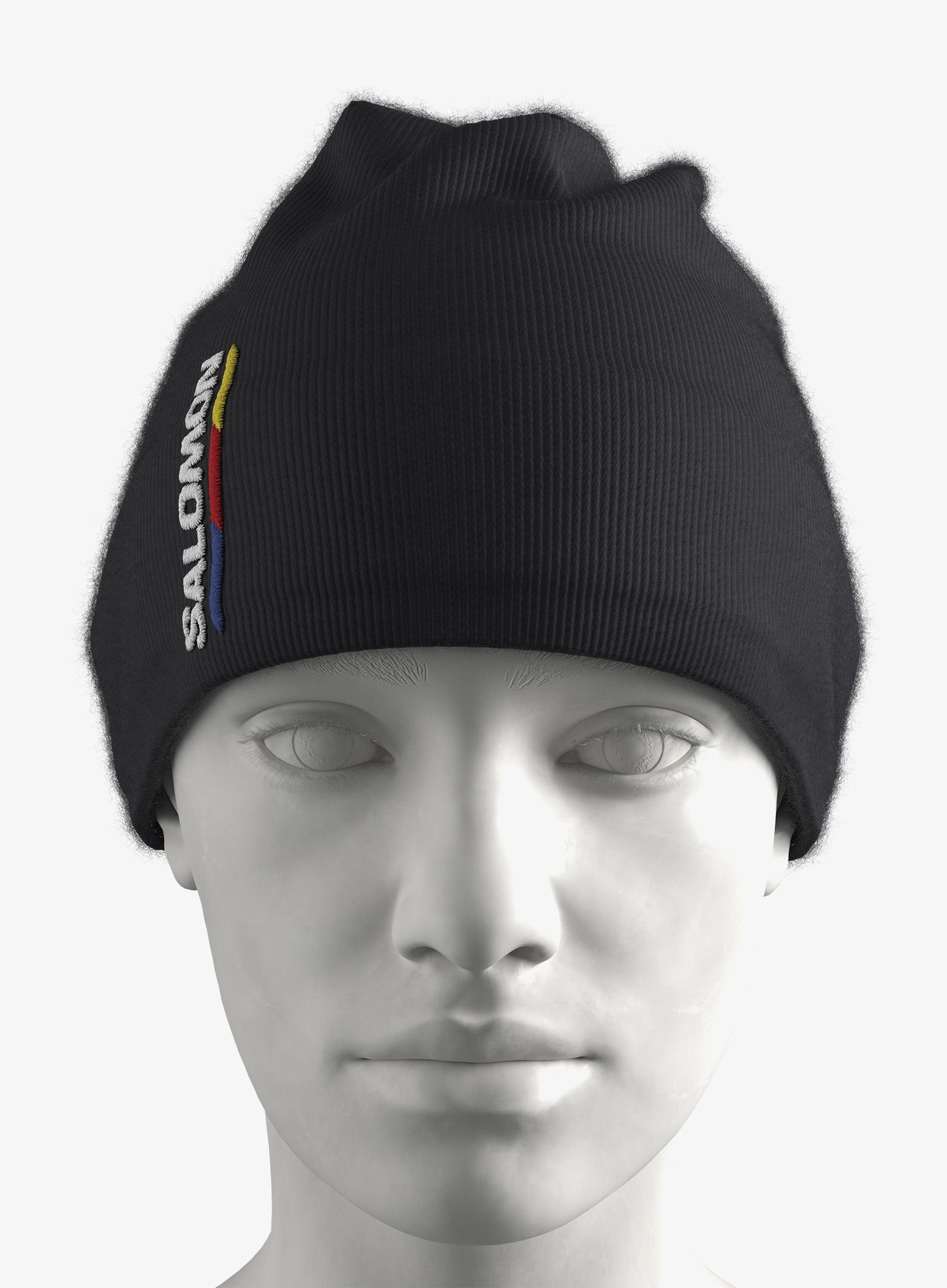 Zimní čepice Salomon Graphic Beanie - deep black