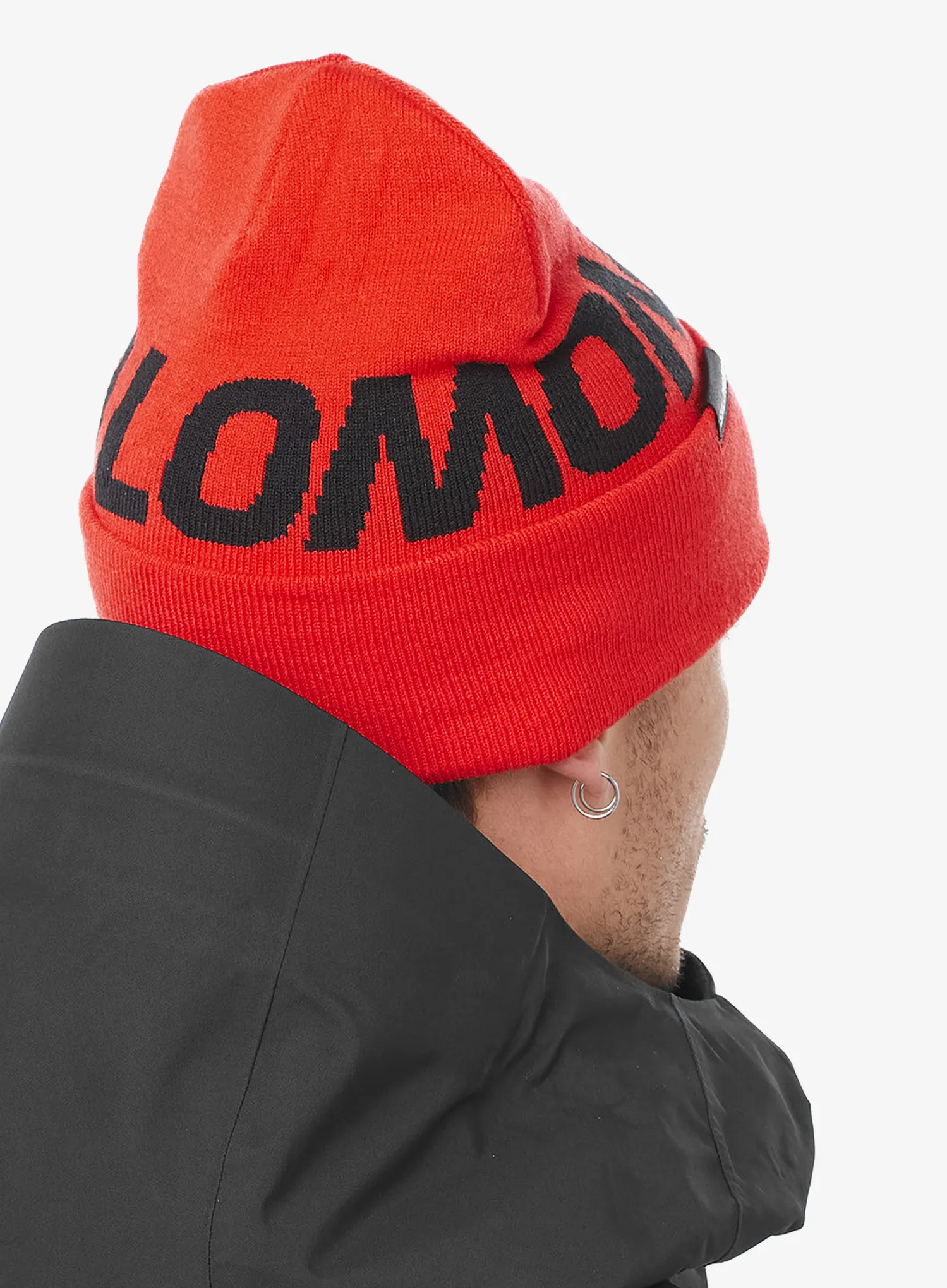 Zimní čepice Salomon Hermitage Beanie - cherry tomato