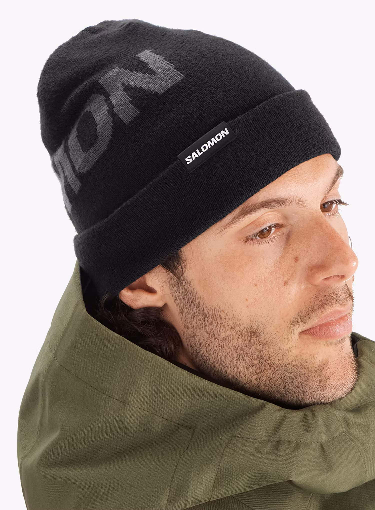 Zimní čepice Salomon Hermitage Beanie - deep black
