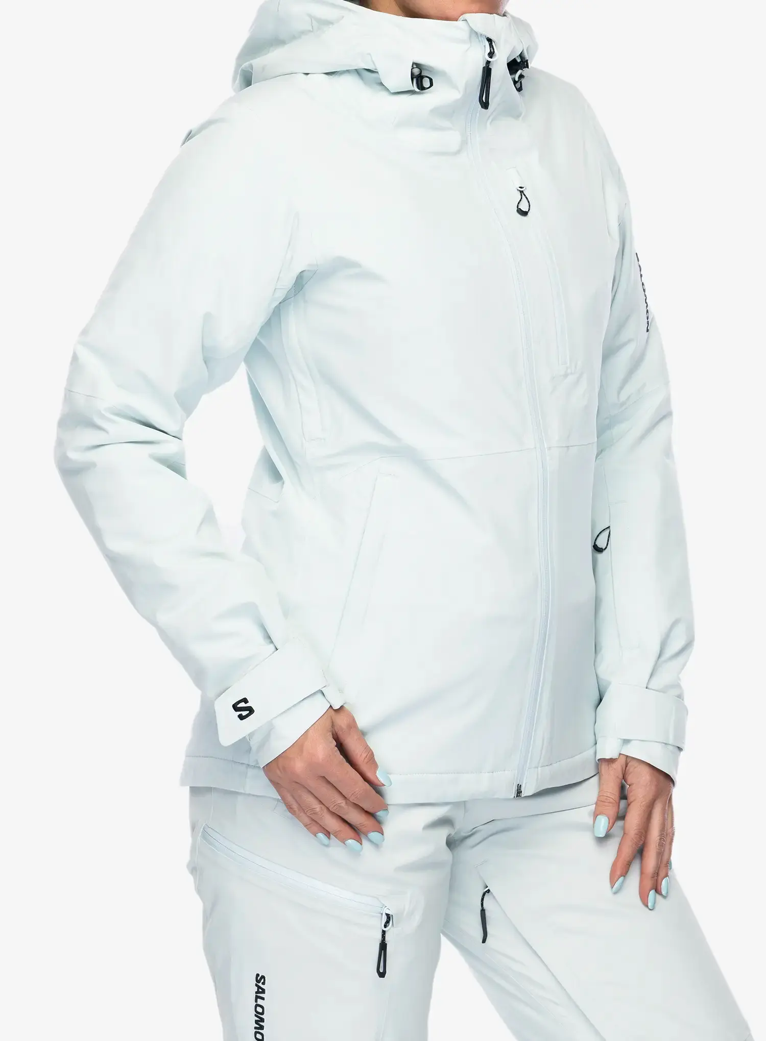 Dámská lyžařská bunda Salomon Highland Jacket - misty blue