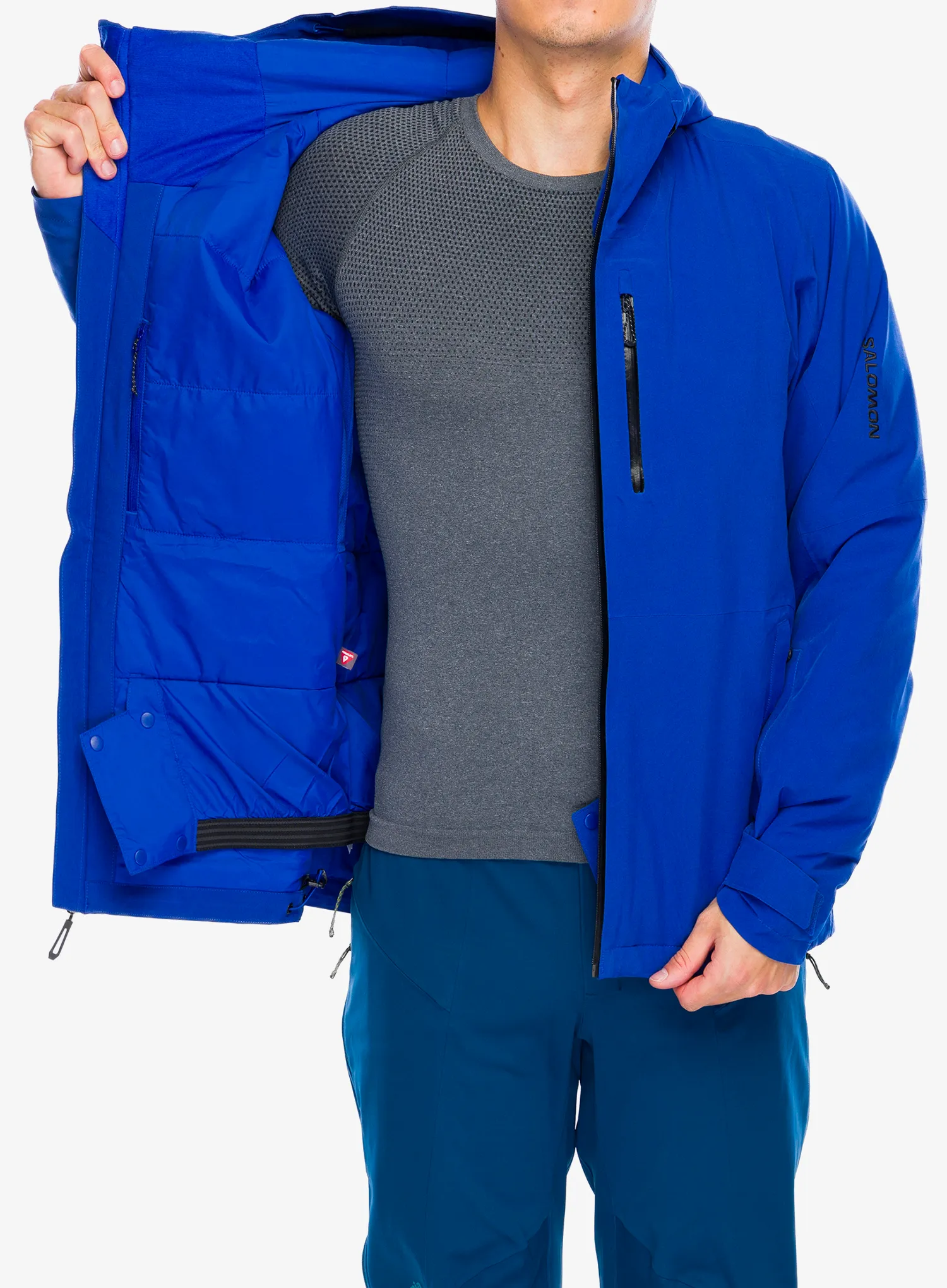 Lyžařská bunda Salomon Highland Jacket - surf the web