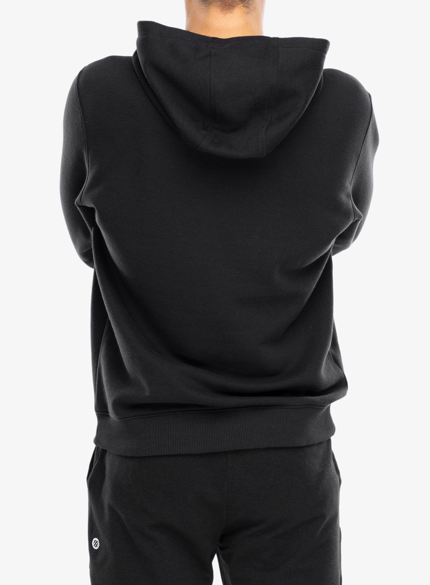 Mikina s kapucí Salomon Logo Perf HD - deep black