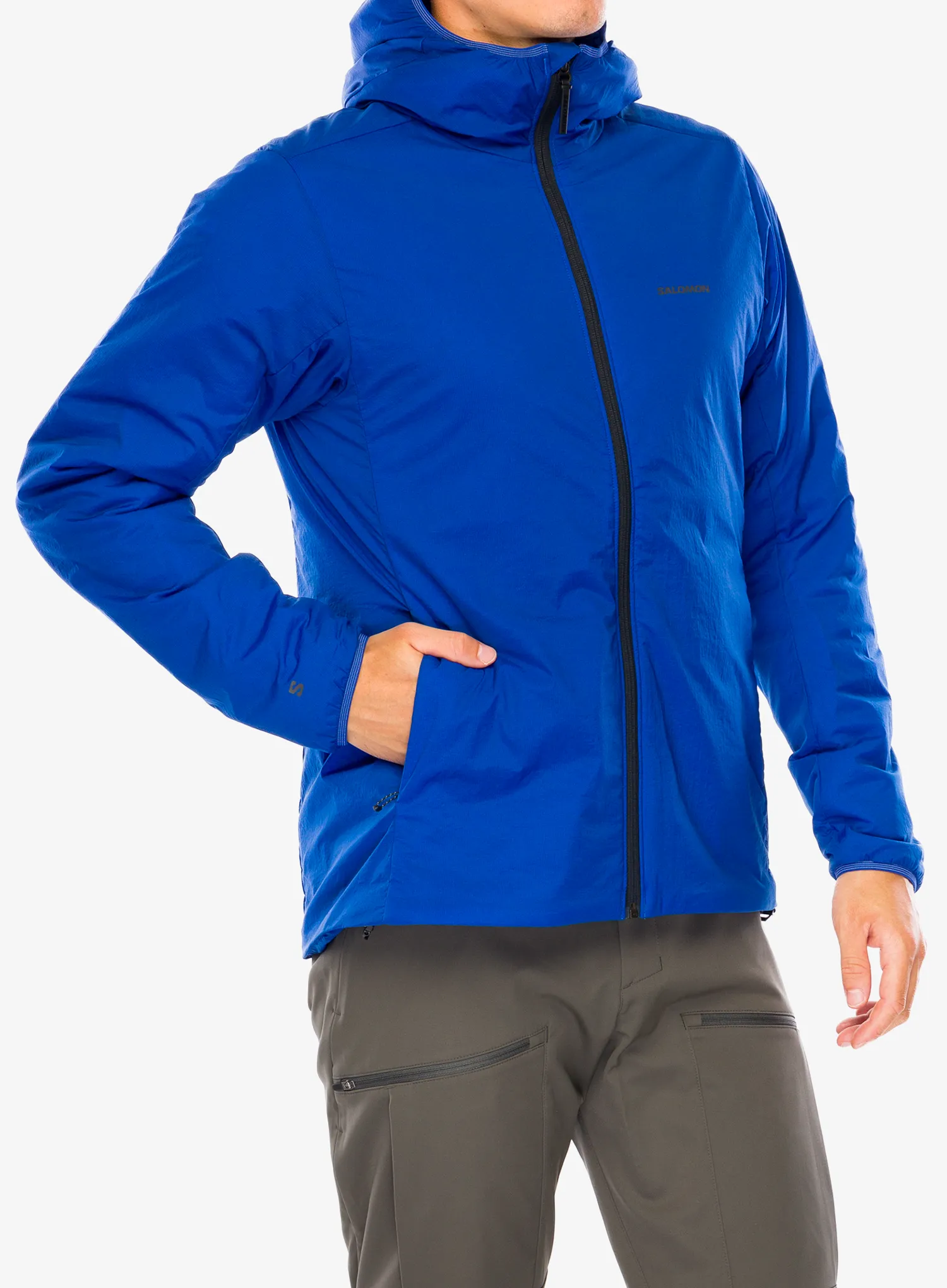 Zateplená bunda Salomon Mountain Flex Jacket HD - surf the web