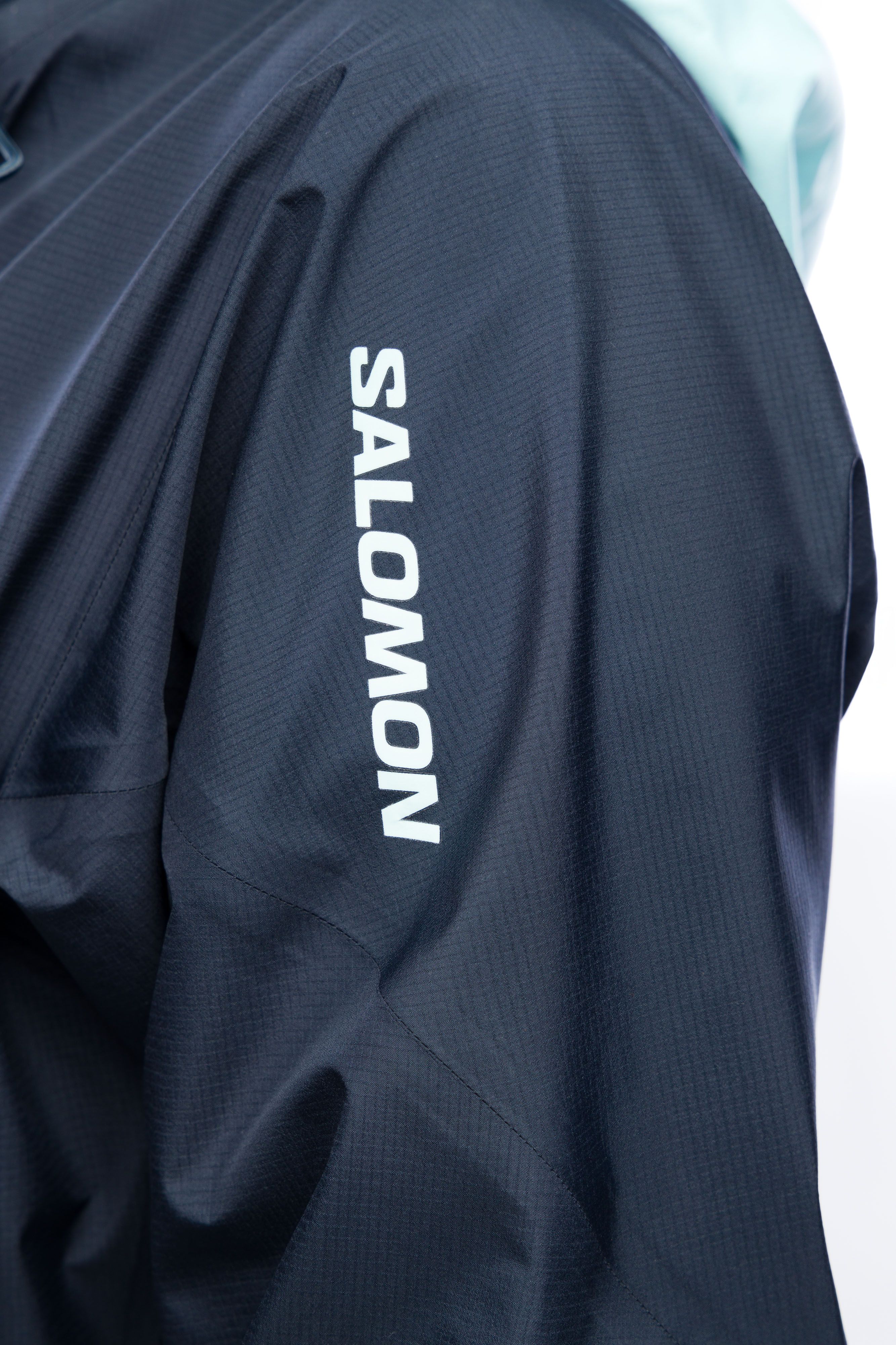 Damska bunda na skialpy Salomon Mtn Gore-Tex 3L Jacket - carbon/limpet shell