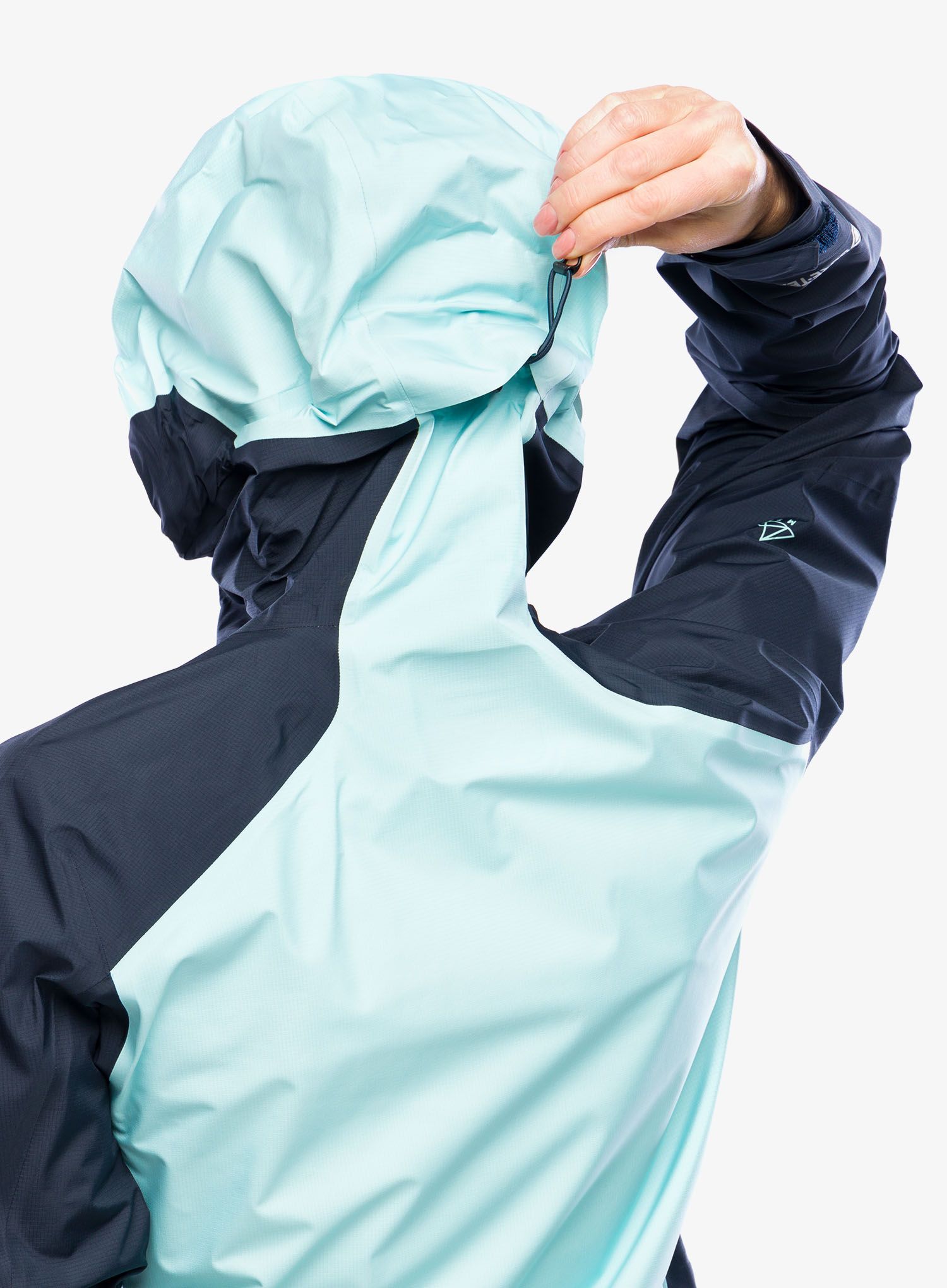 Damska bunda na skialpy Salomon Mtn Gore-Tex 3L Jacket - carbon/limpet shell