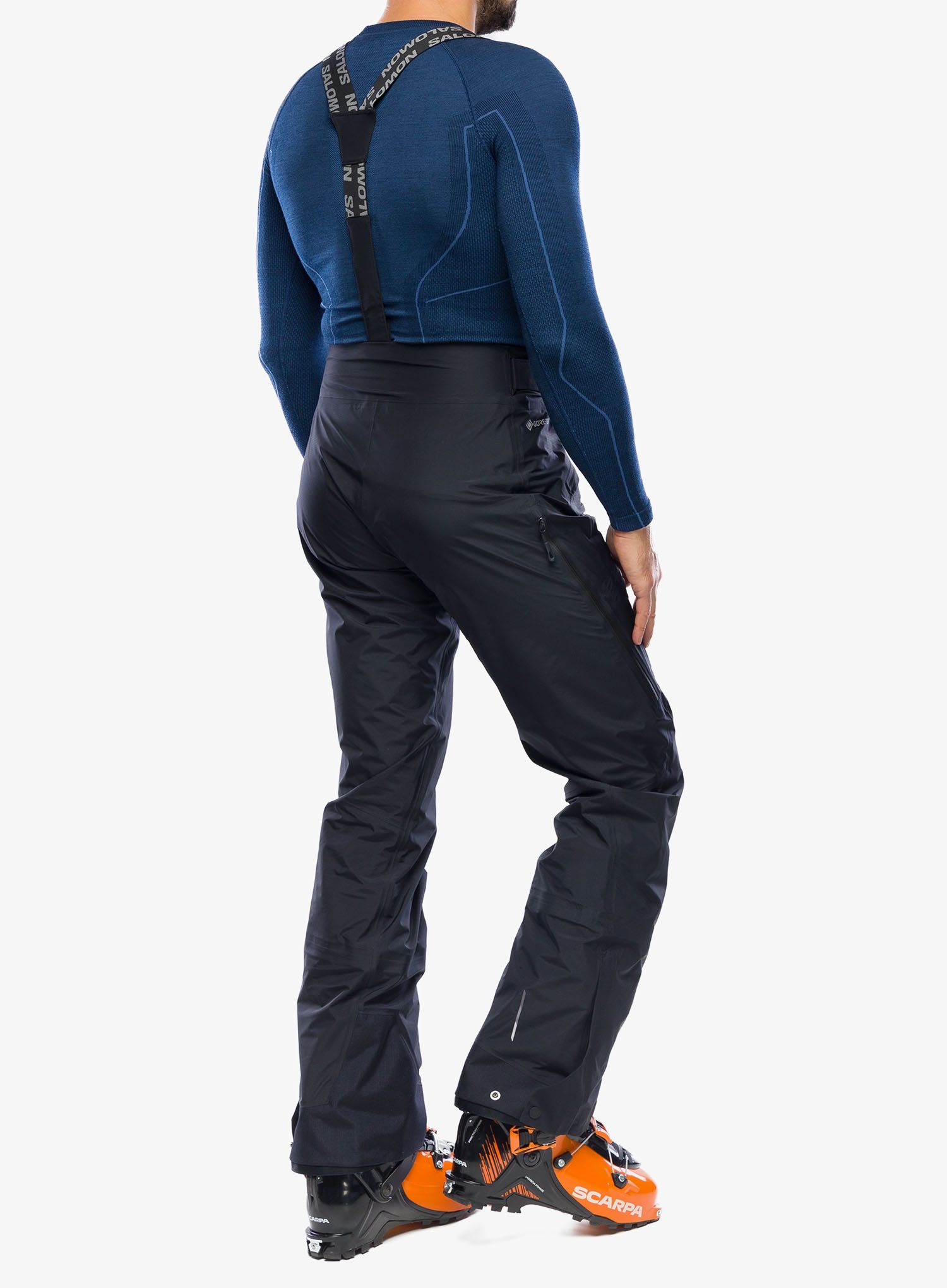 Kalhoty na skialpy Salomon Mtn Gore-Tex 3L Pant - deep black