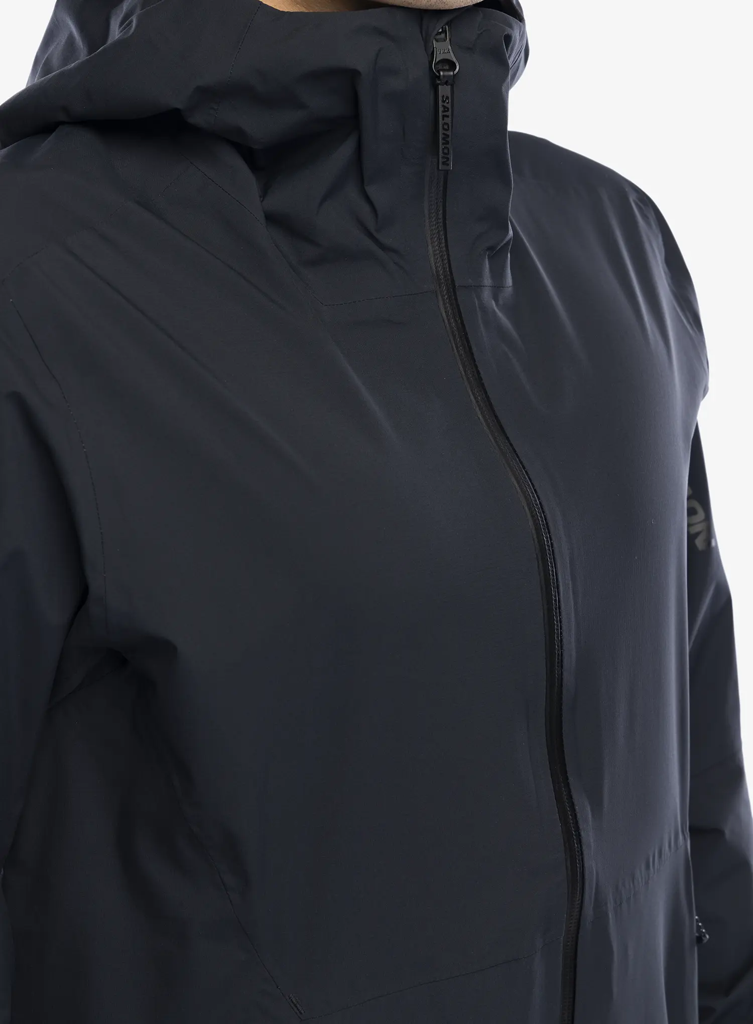 Bunda s membránou Salomon Outerpath Jacket - deep black