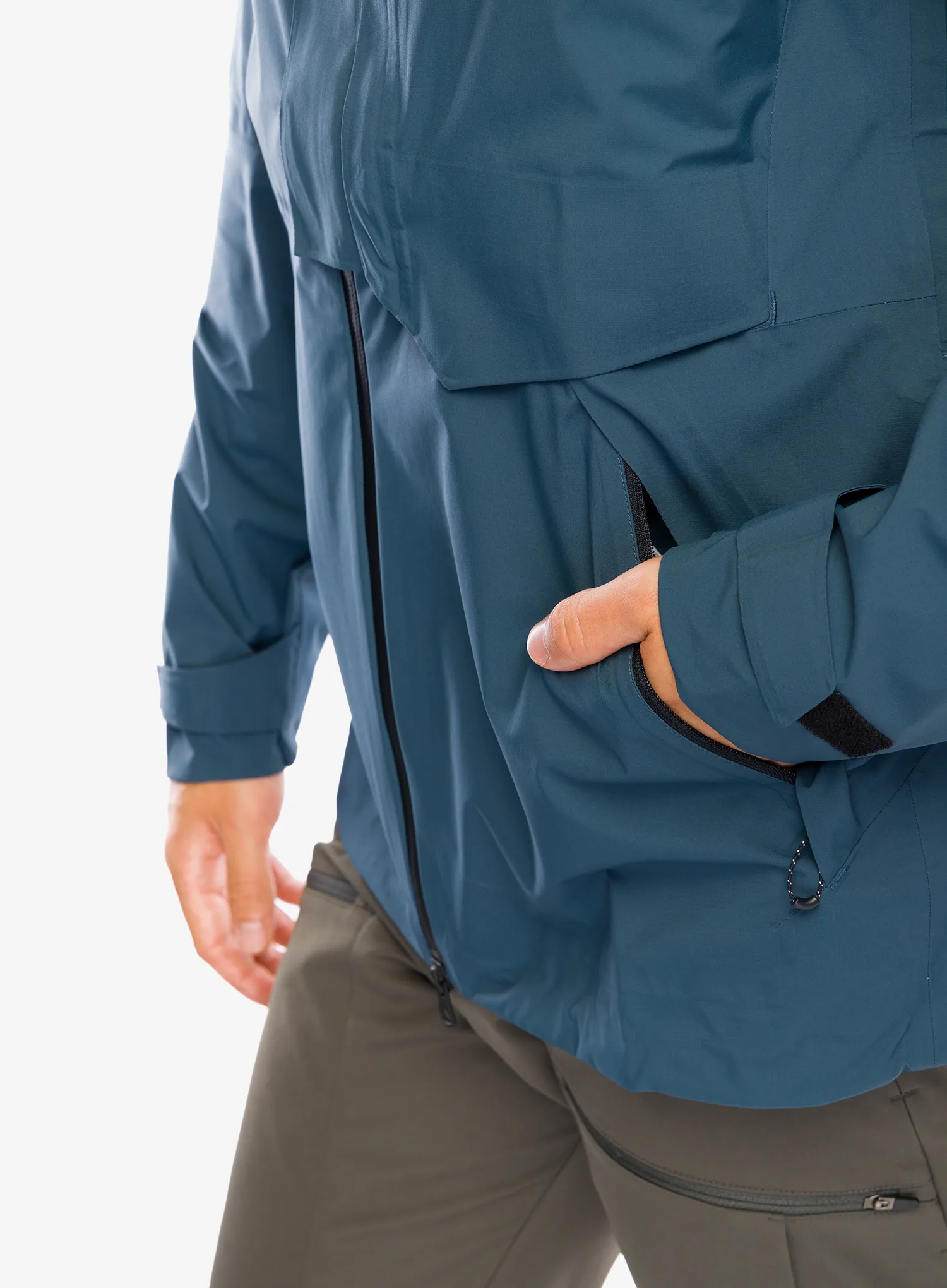 Bunda s membránou Salomon Outerpath Pro Jacket - midnight navy