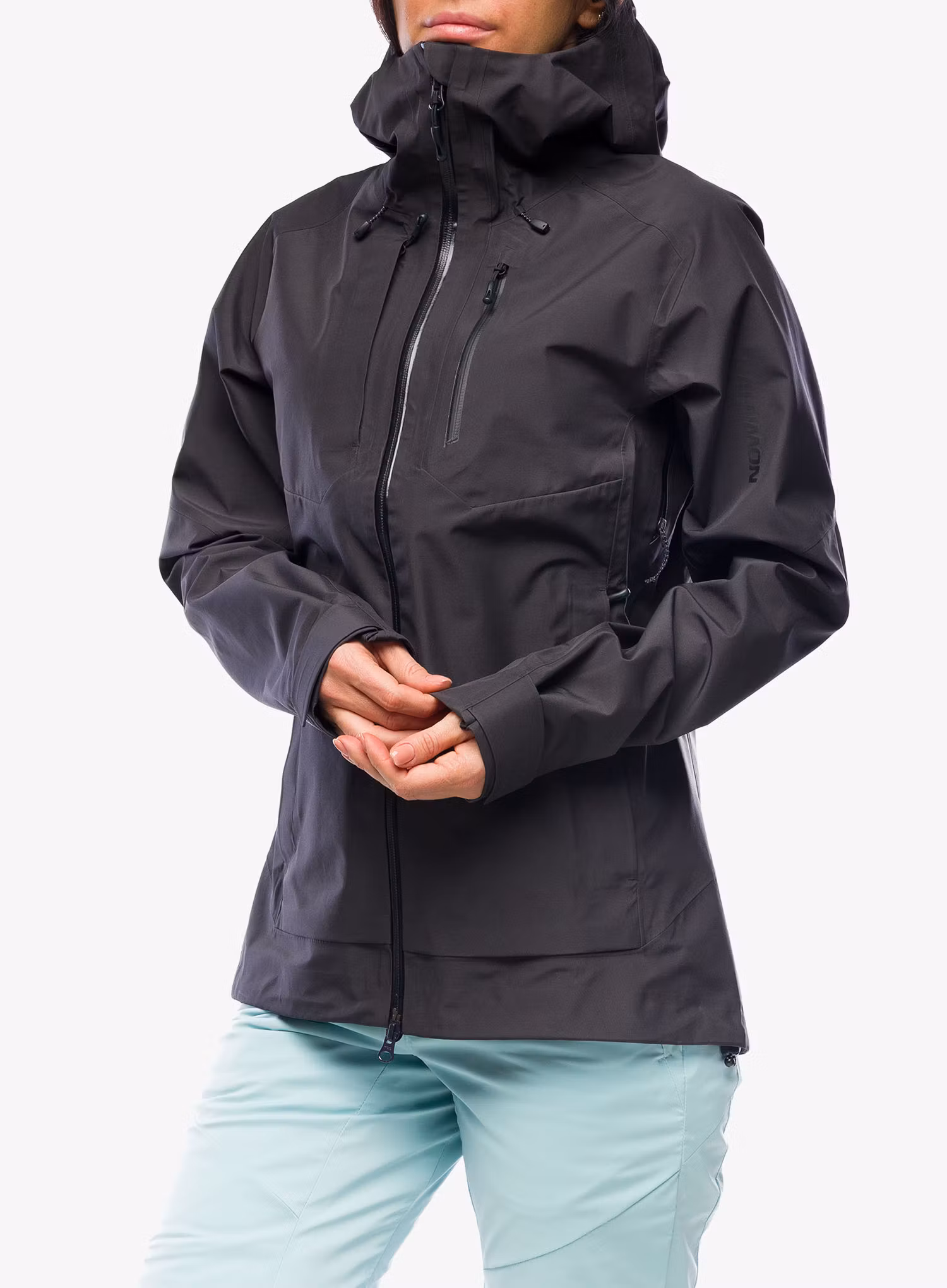 Dámská nepromokavá bunda s membránou Salomon Outline 3L GTX Shell - phantom