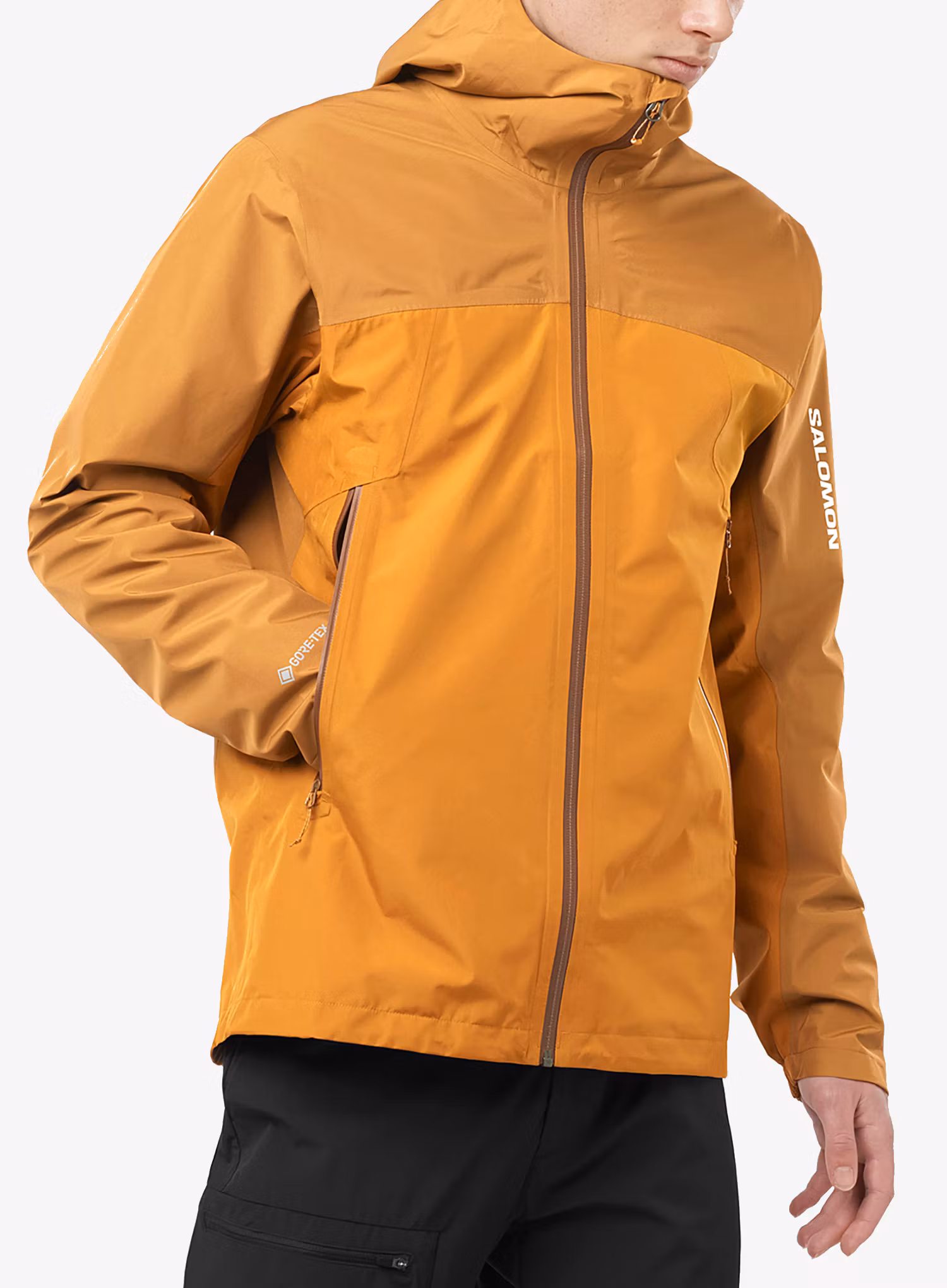 Bunda do deště Salomon Outline GTX 2.5 L Jacket - rubber